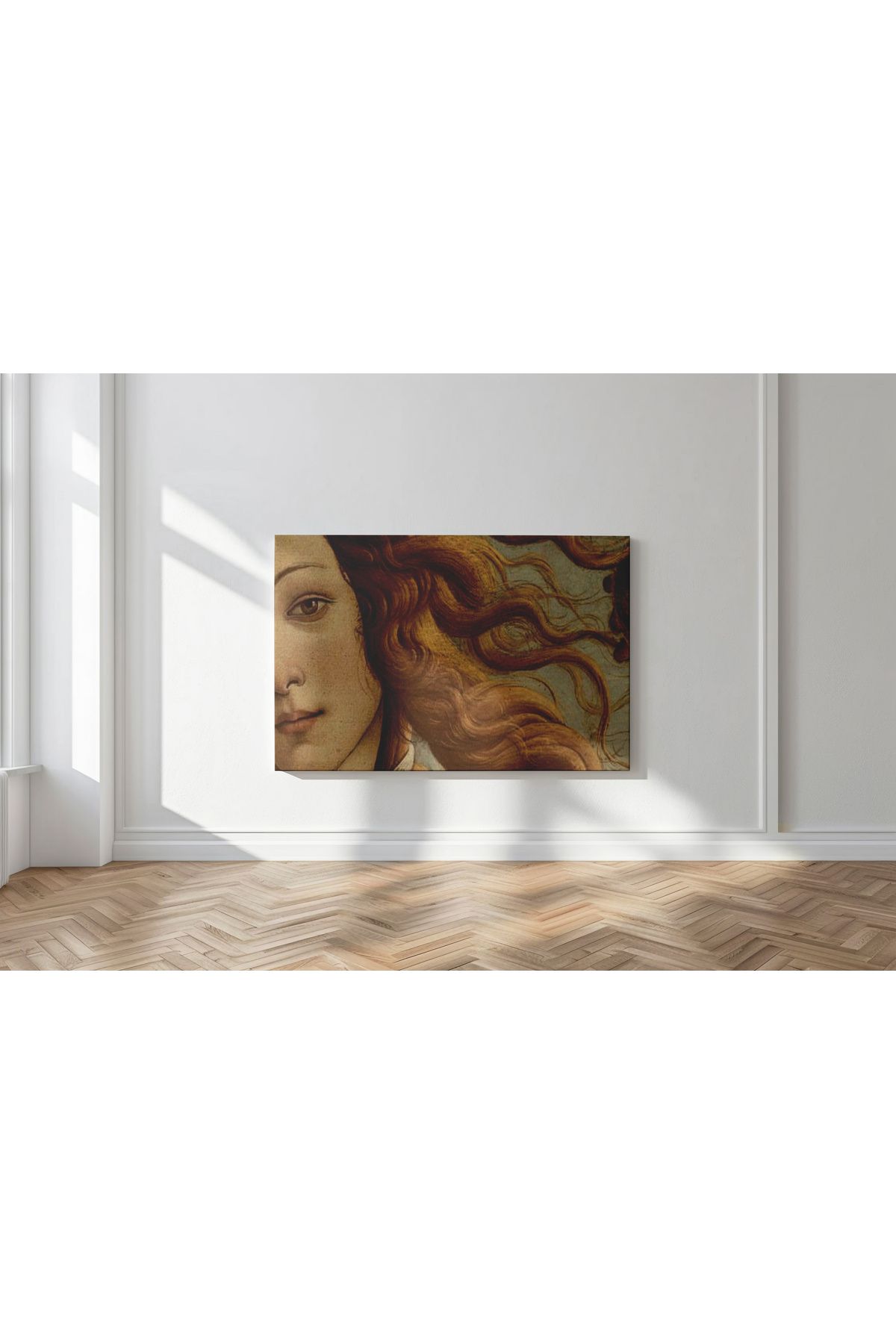 Kanvaspera Sandro Botticelli’nin "Venüs’ün Doğuşu" Detay - Kanvas Tablo | Rönesans Sanat | Klasik Duvar Dekoru