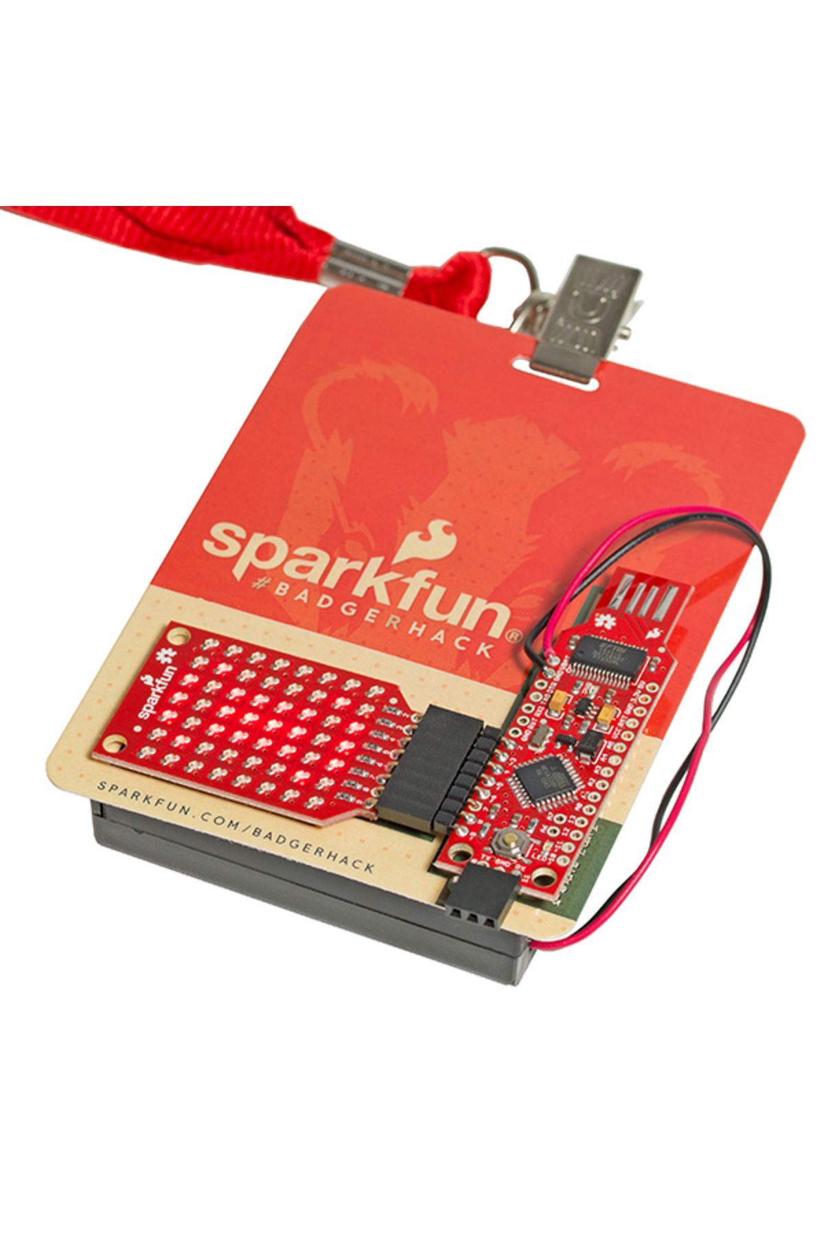 Sparkfun-Red LED Matrix - 8x7 5