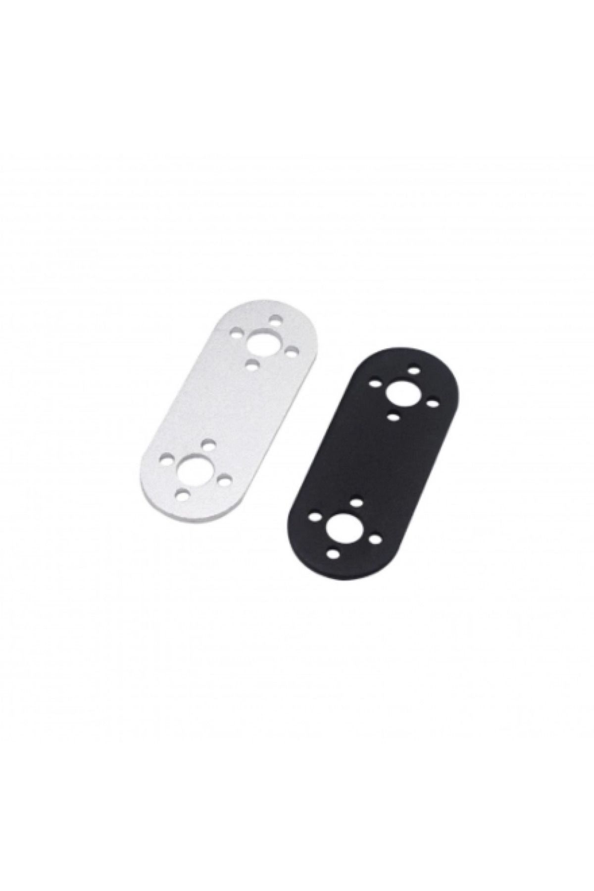 ROBOFUN-Flat robot stand - Black/Silver 1