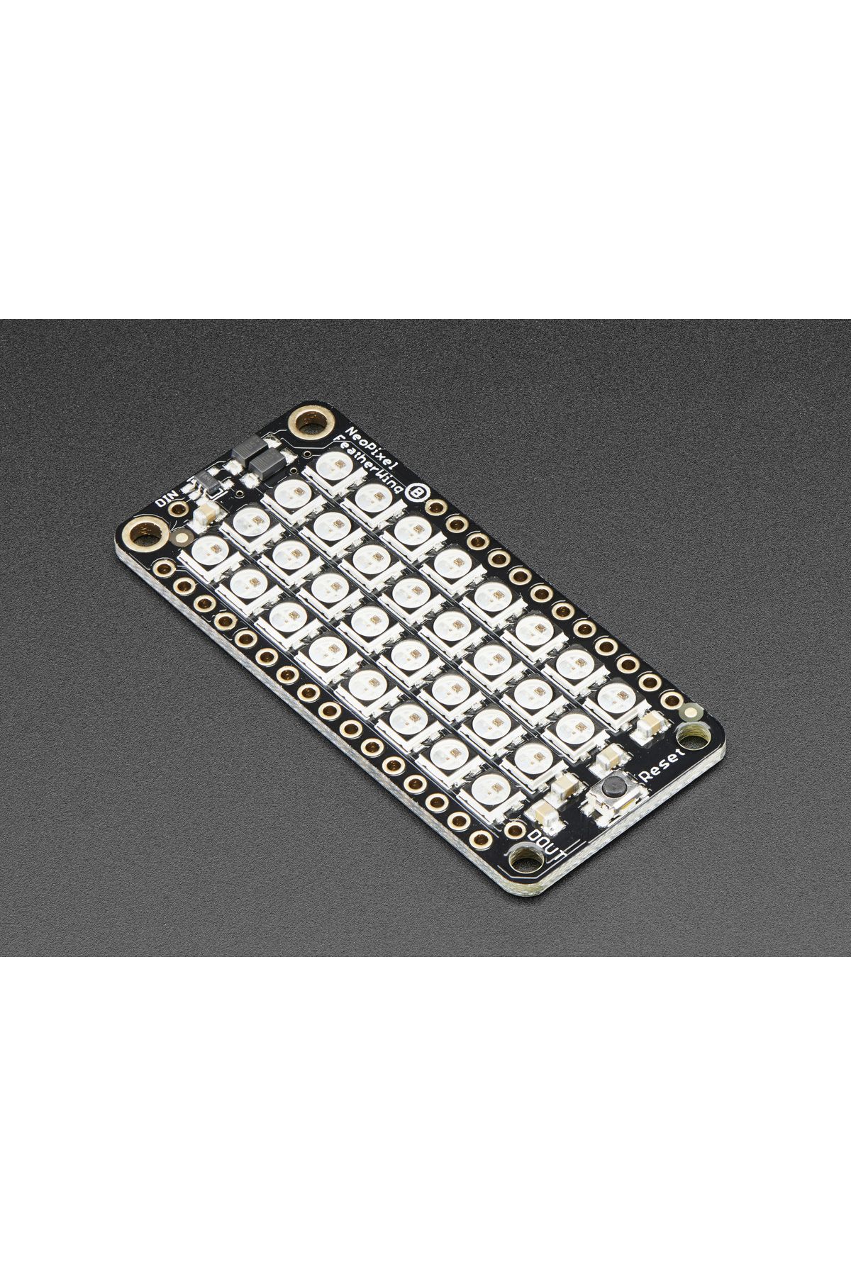 Adafruit-Matrix 4x8 RGB LEDs - NeoPixel FeatherWing 2
