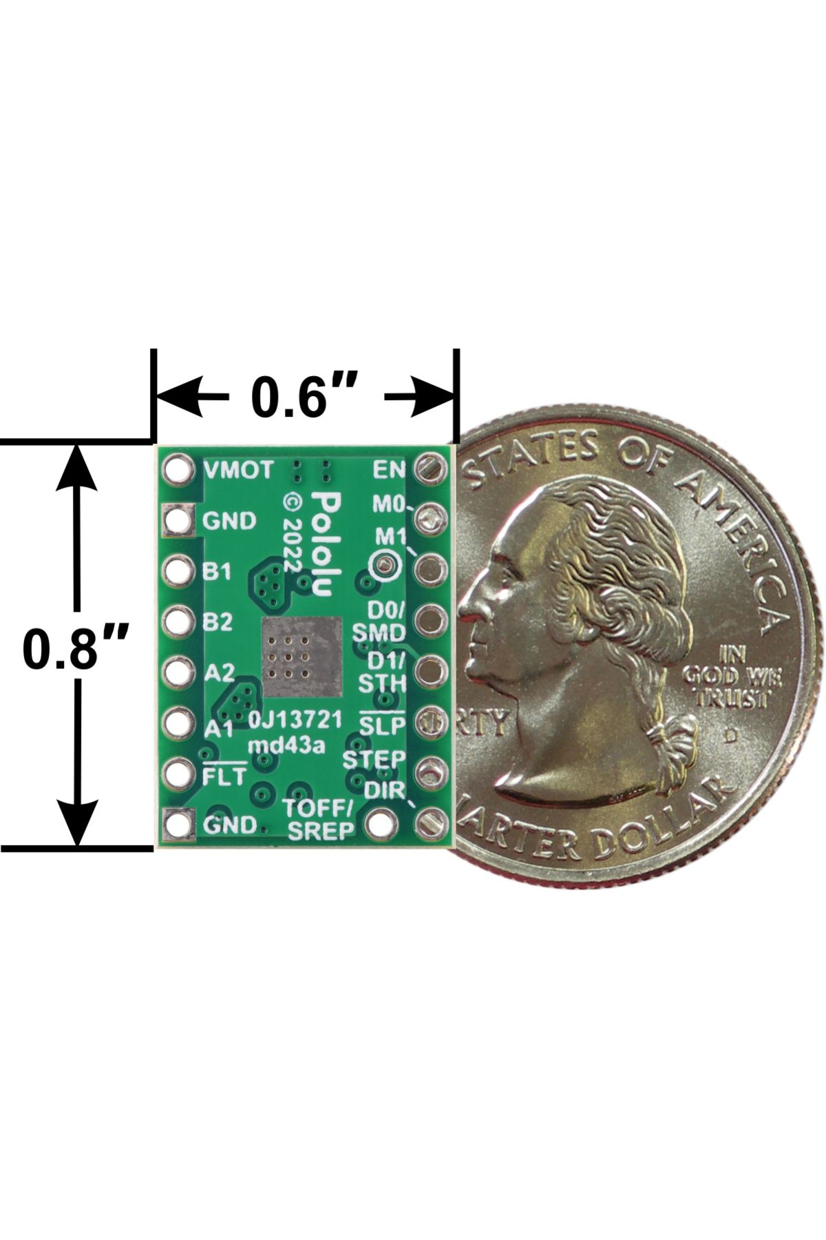 Pololu-DRV8434A stepper motor driver breakout 3