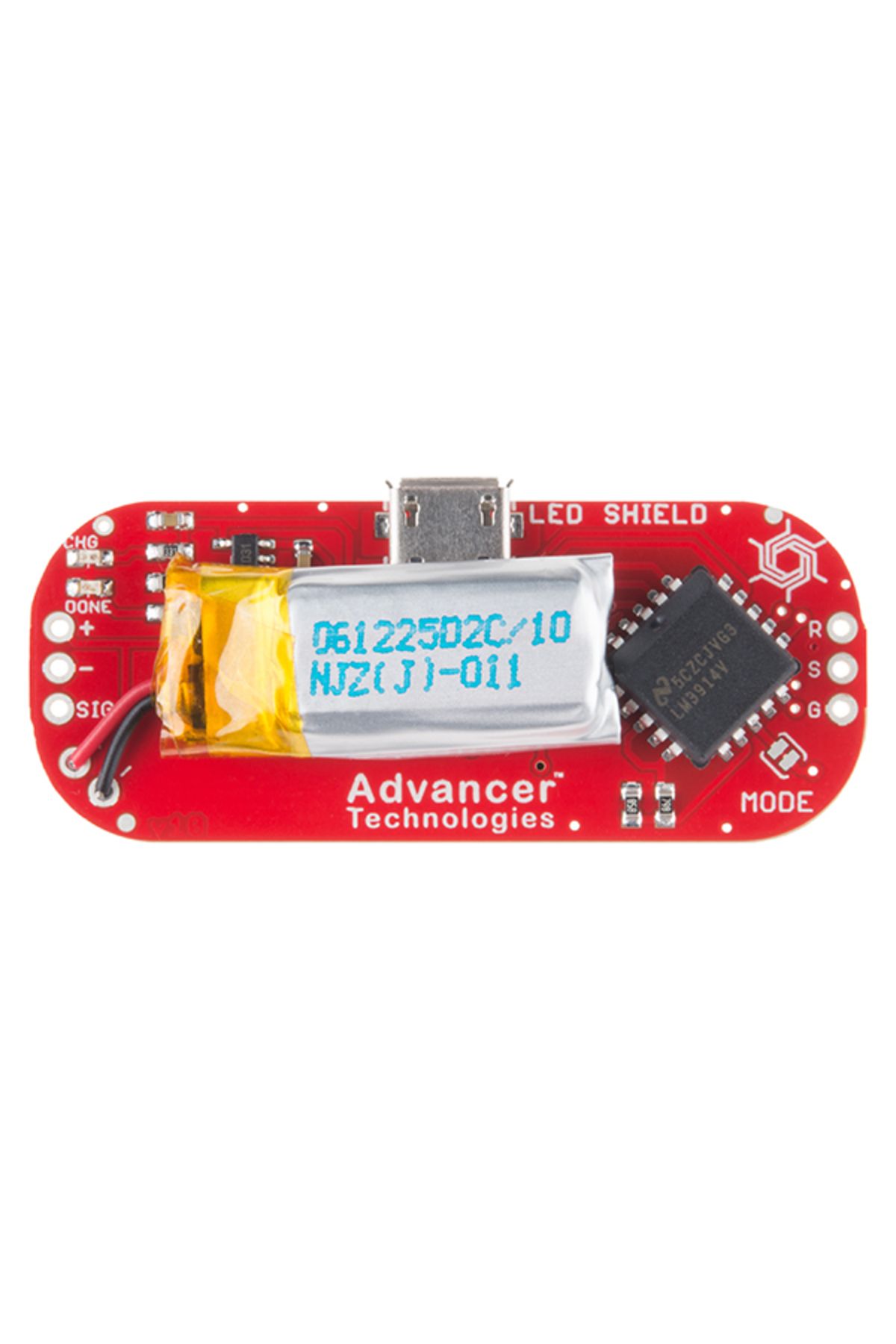 Sparkfun-LED Shield MyoWare 4