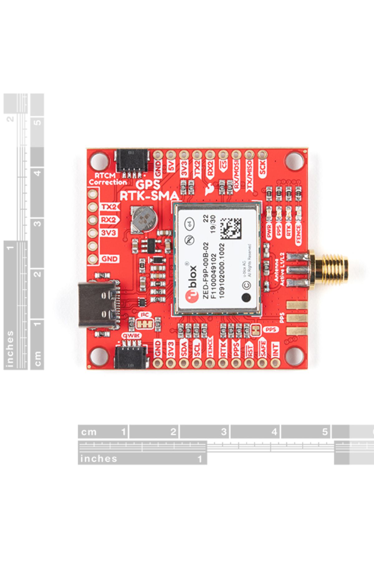 Sparkfun-Breakout GPS SparkFun GPS-RTK-SMA 2