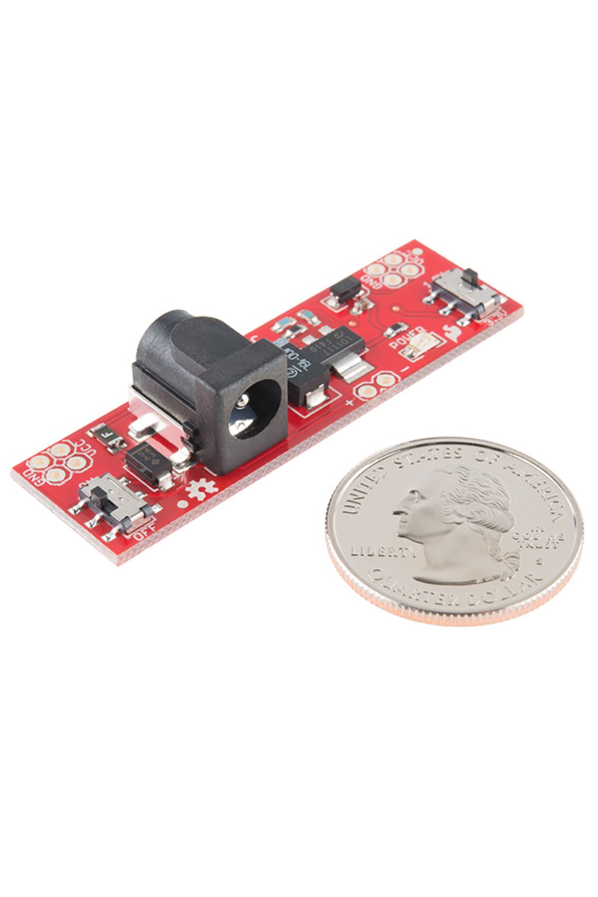 Sparkfun-Breadboard Power Supply Stick - 3.3V/1.8V 4