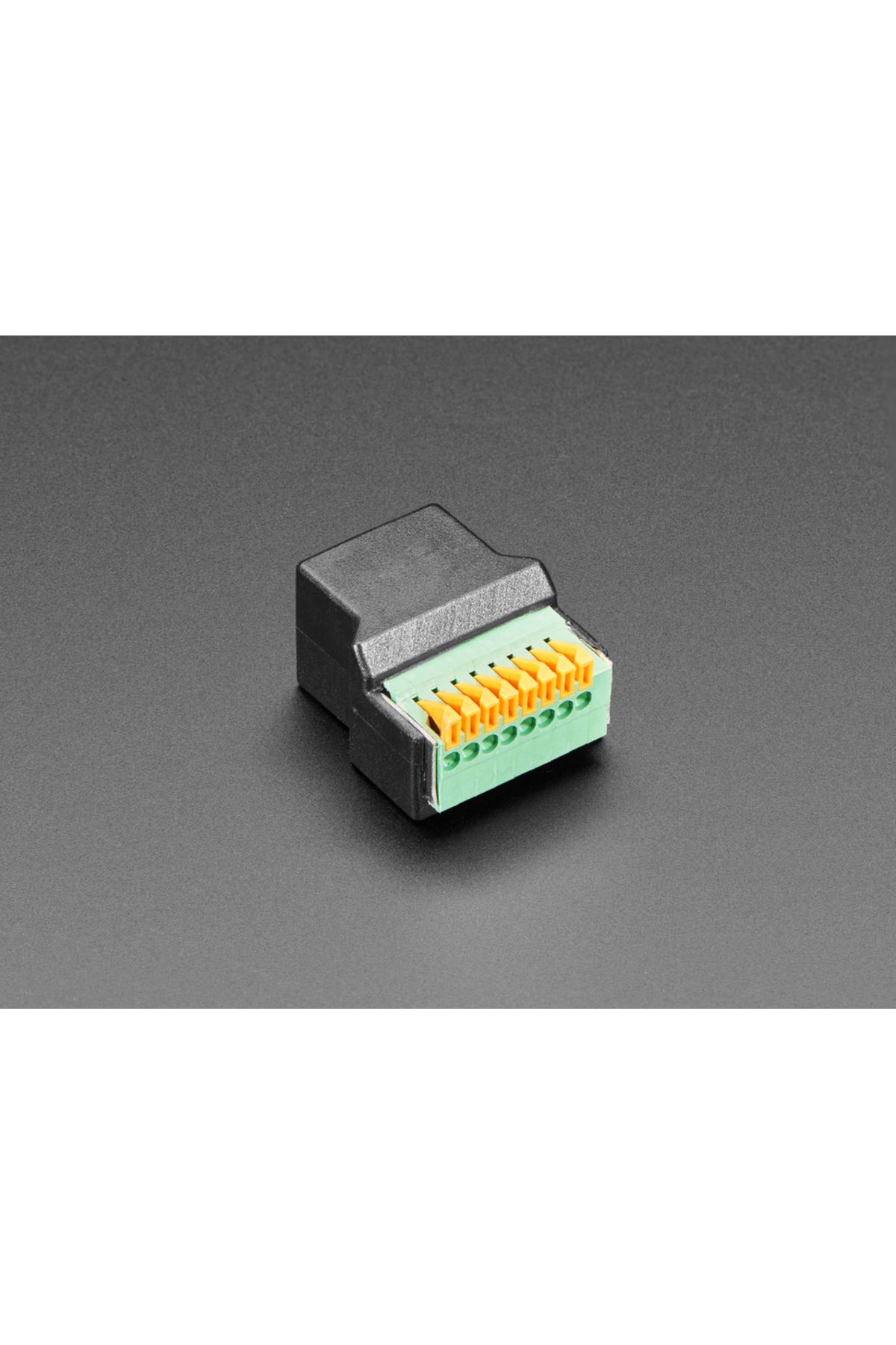 Adafruit-RJ-45 Ethernet female socket to spring terminal block adapter 2
