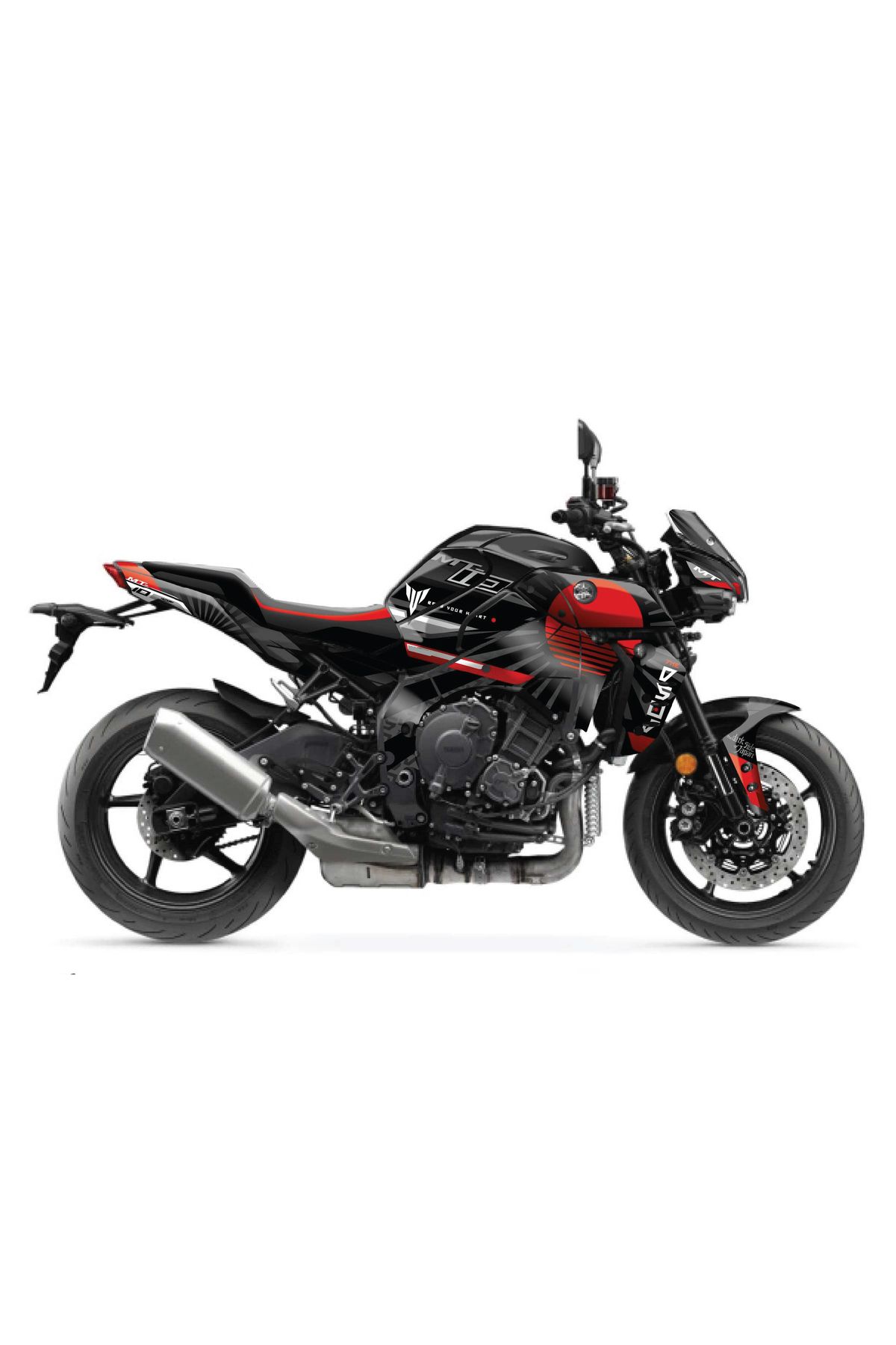 Run Grafik Shop YAMAHA MT 10 2021-2025 JAPAN KAPLAMA GRAFİK SET KİT