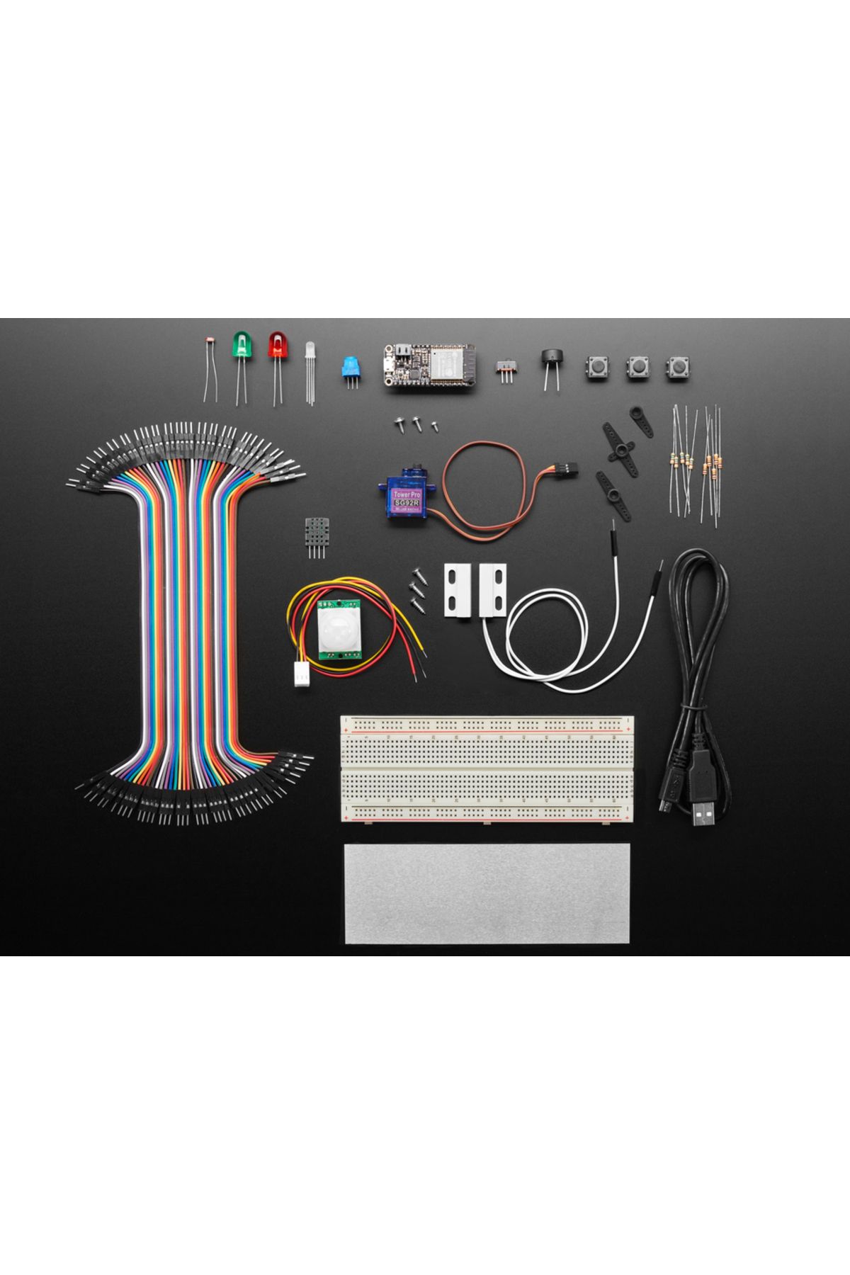 ROBOFUN-Mongoose OS & Google IoT Core Bundle with Adafruit Feather HUZZAH32 2