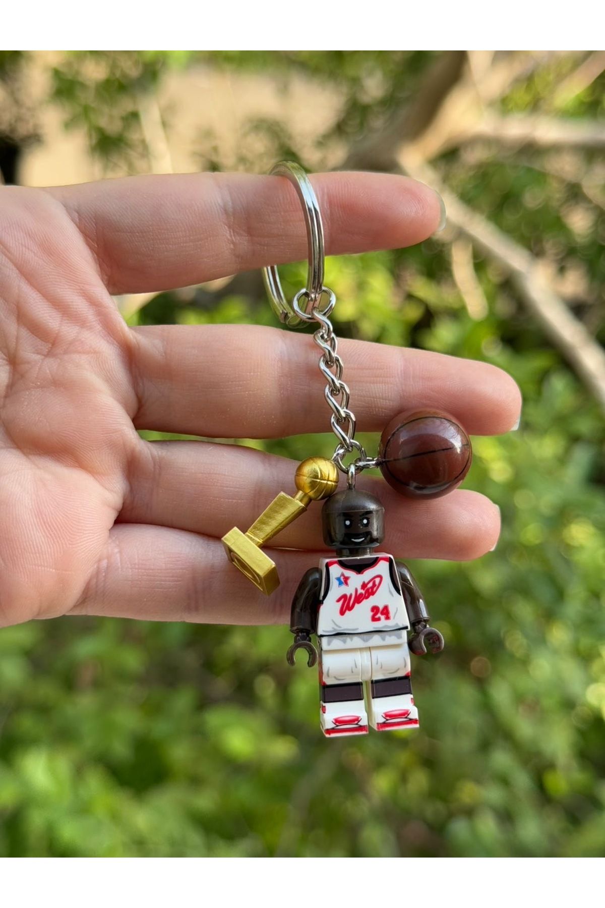 womi Kobe Bryant Mini Figür Anahtarlık
