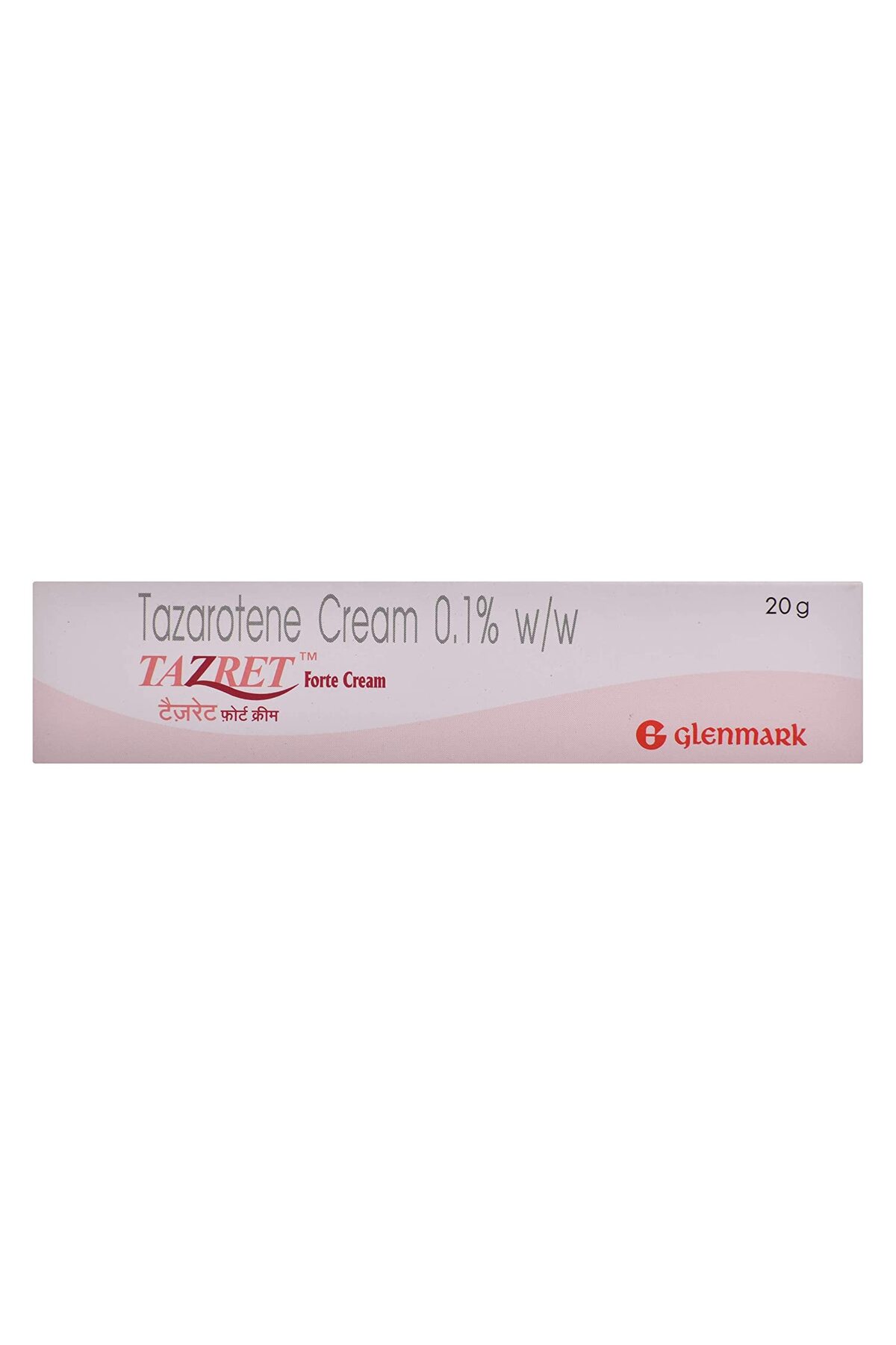 GLENMARK Krém proti akné, Glenmark, Tazret Forte, Tazaroten 0,1 %, 20 g