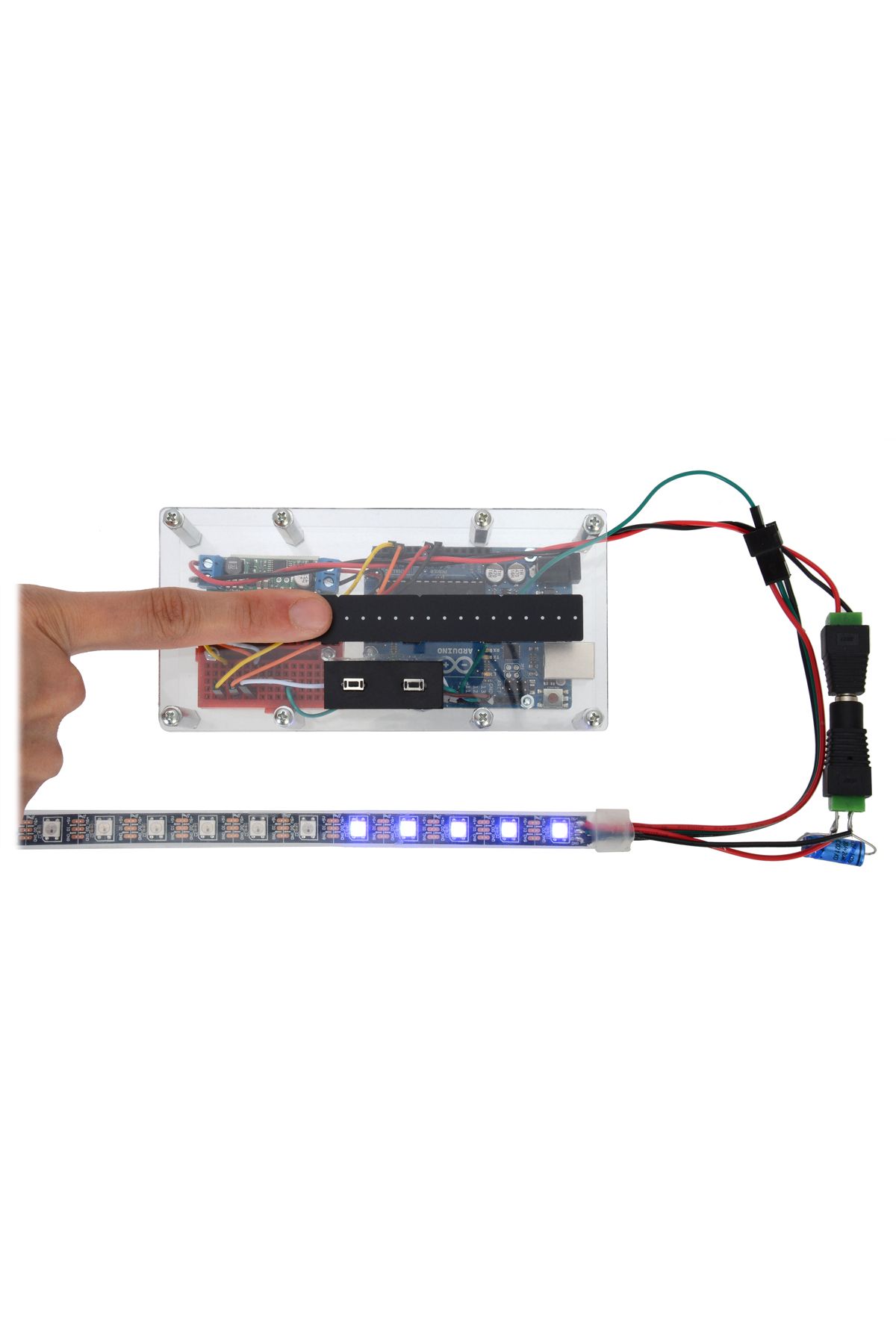Pololu-Force Sensitive Linear Potentiometer: 10.41cm x 1.44cm Variable Length 2
