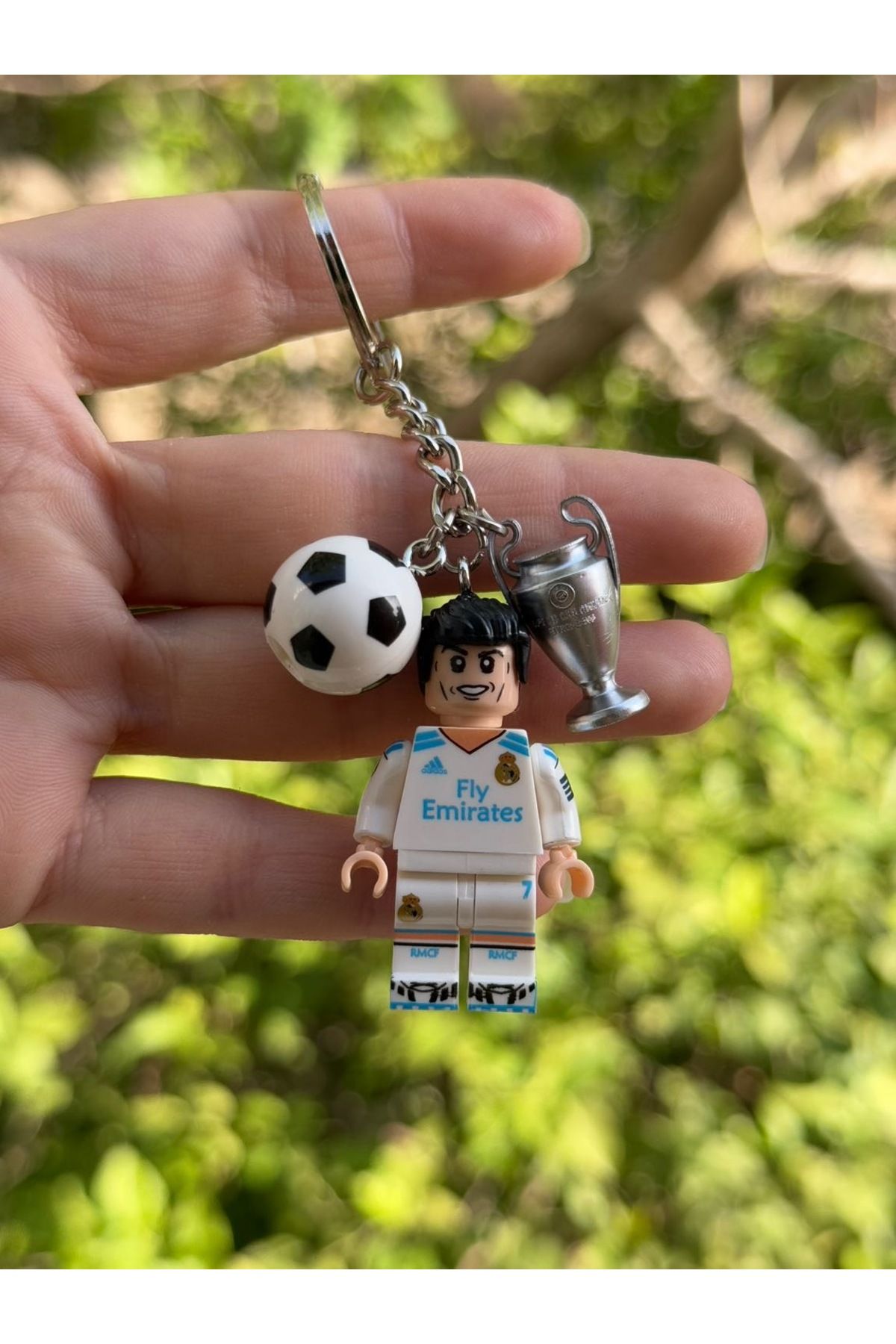 womi Futbolcu Ronaldo Mini Figür Anahtarlık