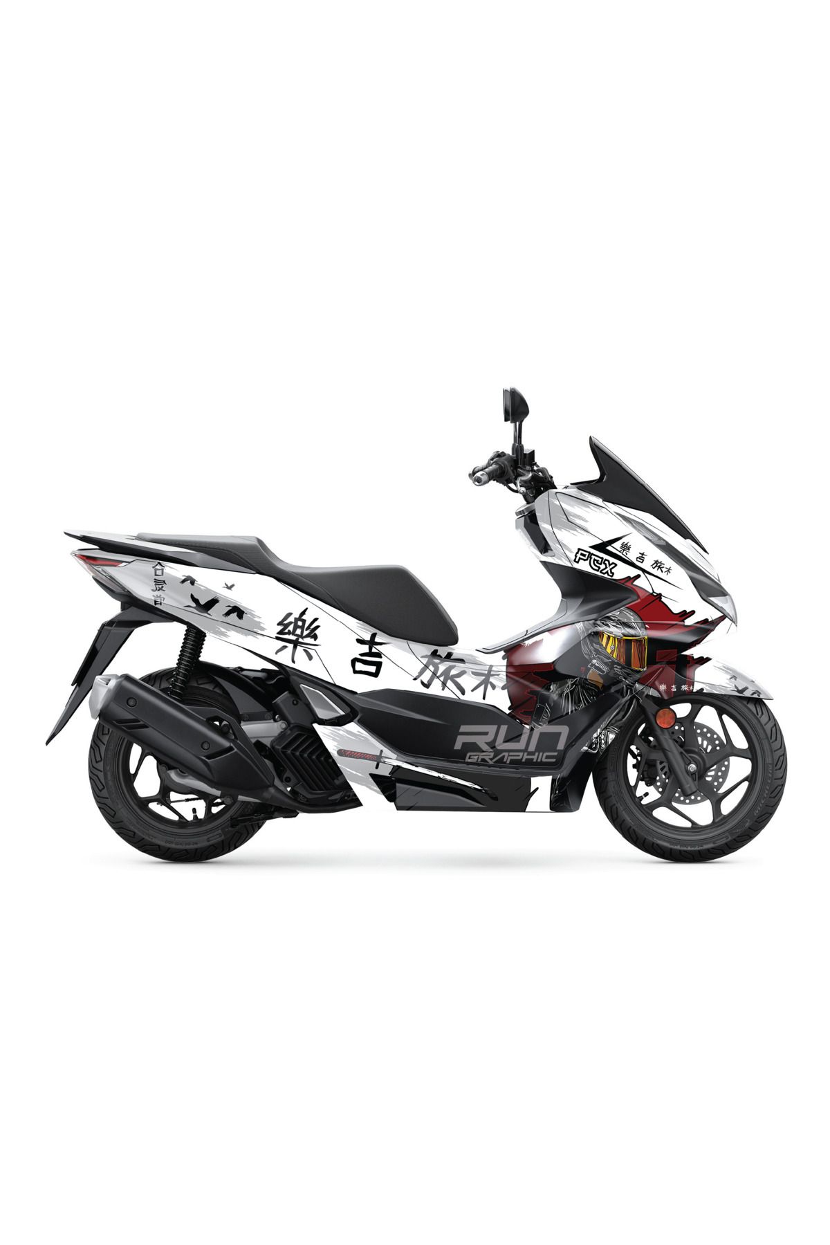 Run Grafik Shop HONDA PCX 2021-2024 JAPAN KAPLAMA GRAFİK SETİ KİT