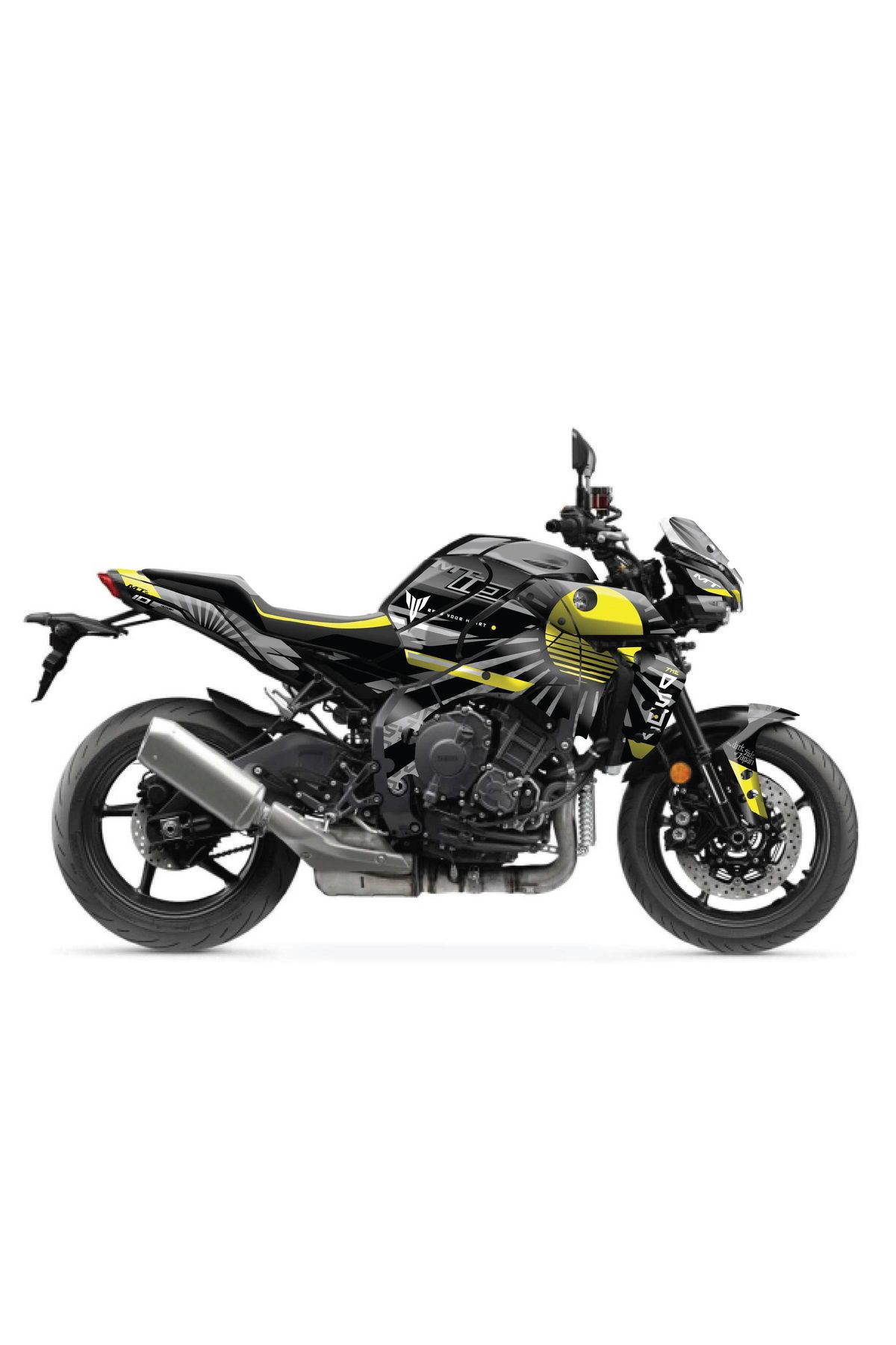 Run Grafik Shop YAMAHA MT 10 2021-2025 JAPAN KAPLAMA GRAFİK SET KİT