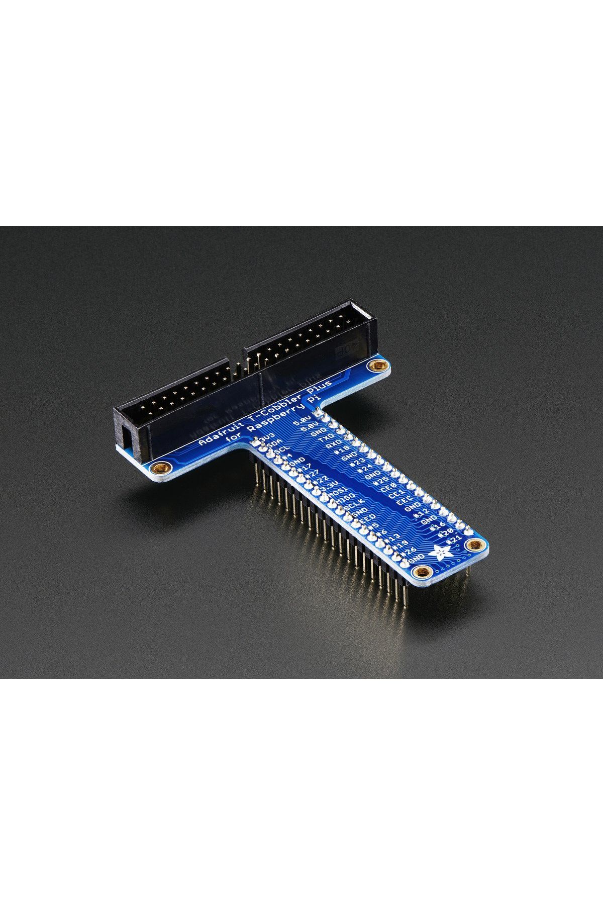 Adafruit-Pi T-Cobbler Plus - GPIO - for RasPi A+/B+/Pi 2/Pi 3 3