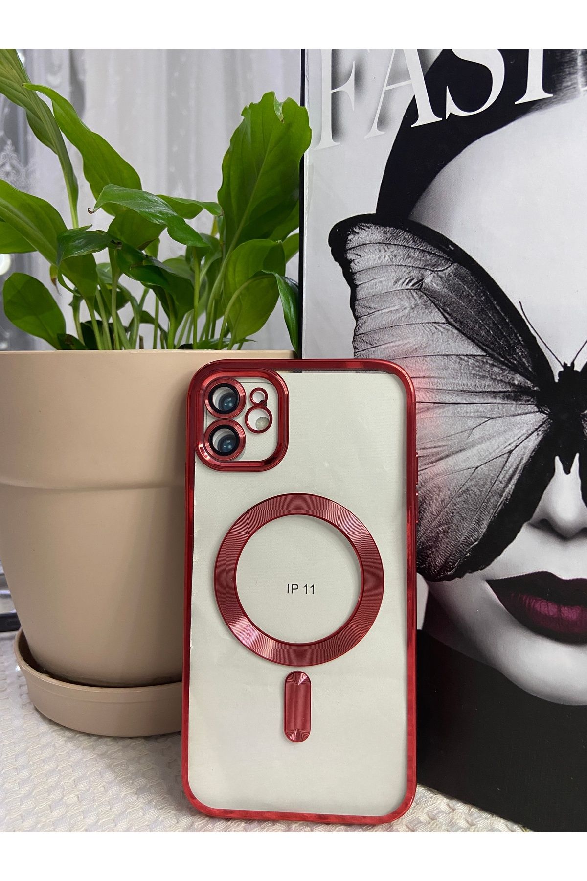 KILIF DEPOSU Apple iPhone 11 Kross Magsafe Siyah, Kırmızı, Lacivert Kılıf