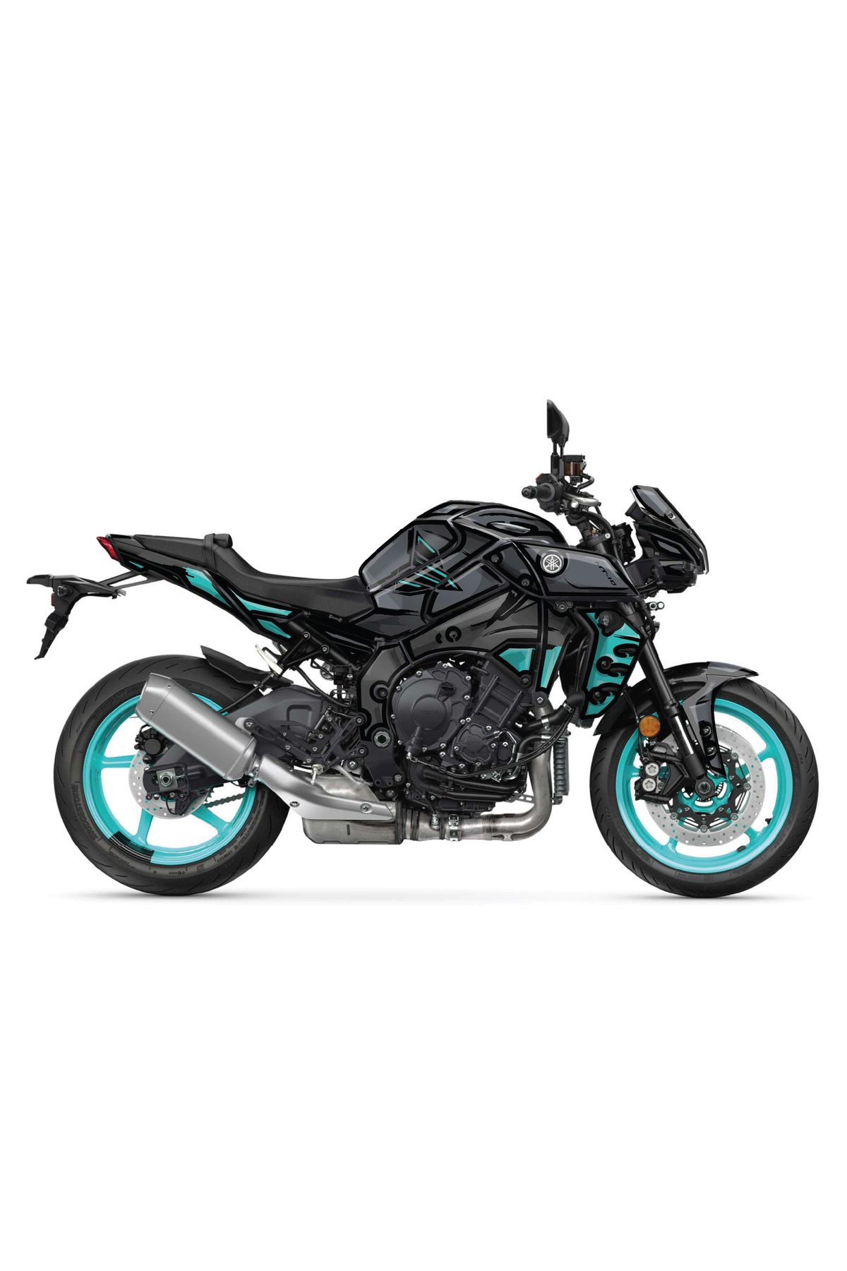 Run Grafik Shop YAMAHA MT 10 2021-2025 CRTOON KAPLAMA GRAFİK SET KİT