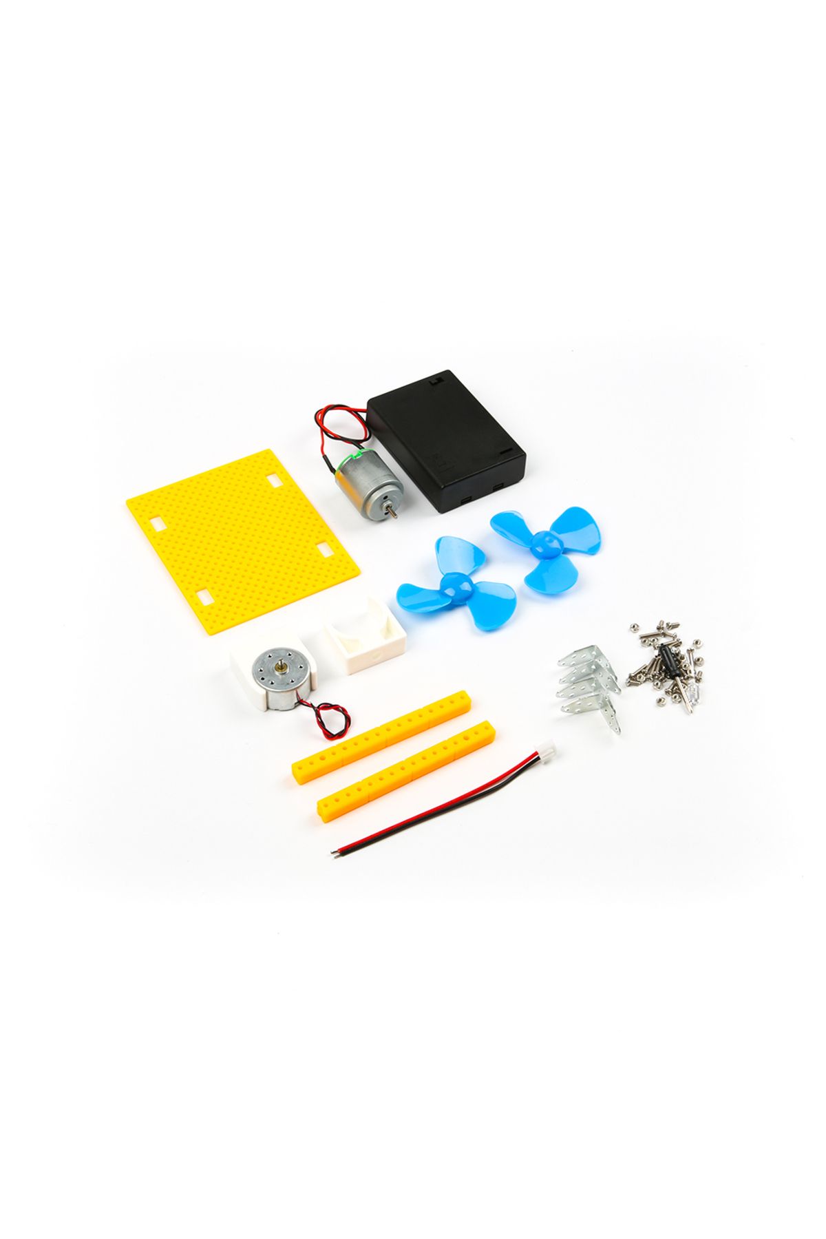 ROBOFUN-Micro Analog Wind Generator System DC Motor (3xAA Battery Not Included) 3