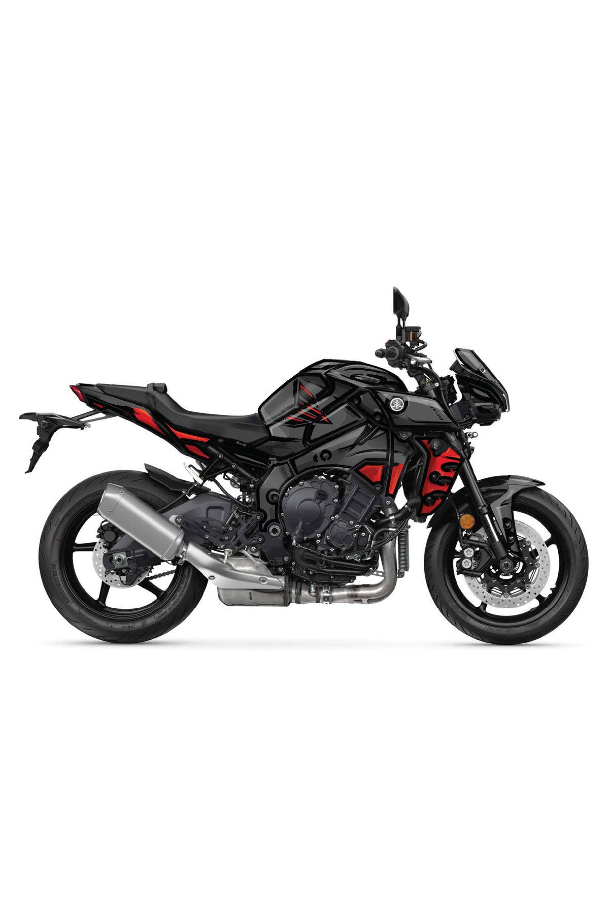 Run Grafik Shop YAMAHA MT 10 2021-2025 CRTOON KAPLAMA GRAFİK SET KİT