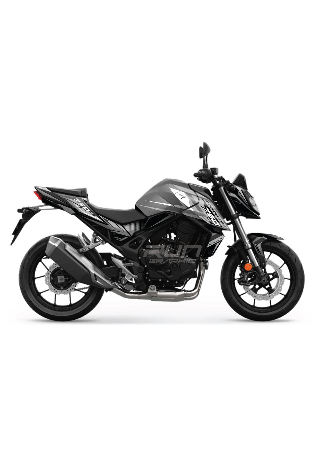 Run Grafik Shop HONDA HORNET 750 2023-2025 LEVEL KAPLAMA GRAFİK SET KİT