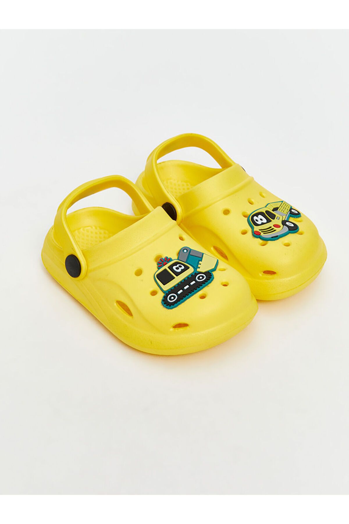 LC Waikiki LCW STEPS Sari Baskılı Erkek Bebek Plaj Sandaleti