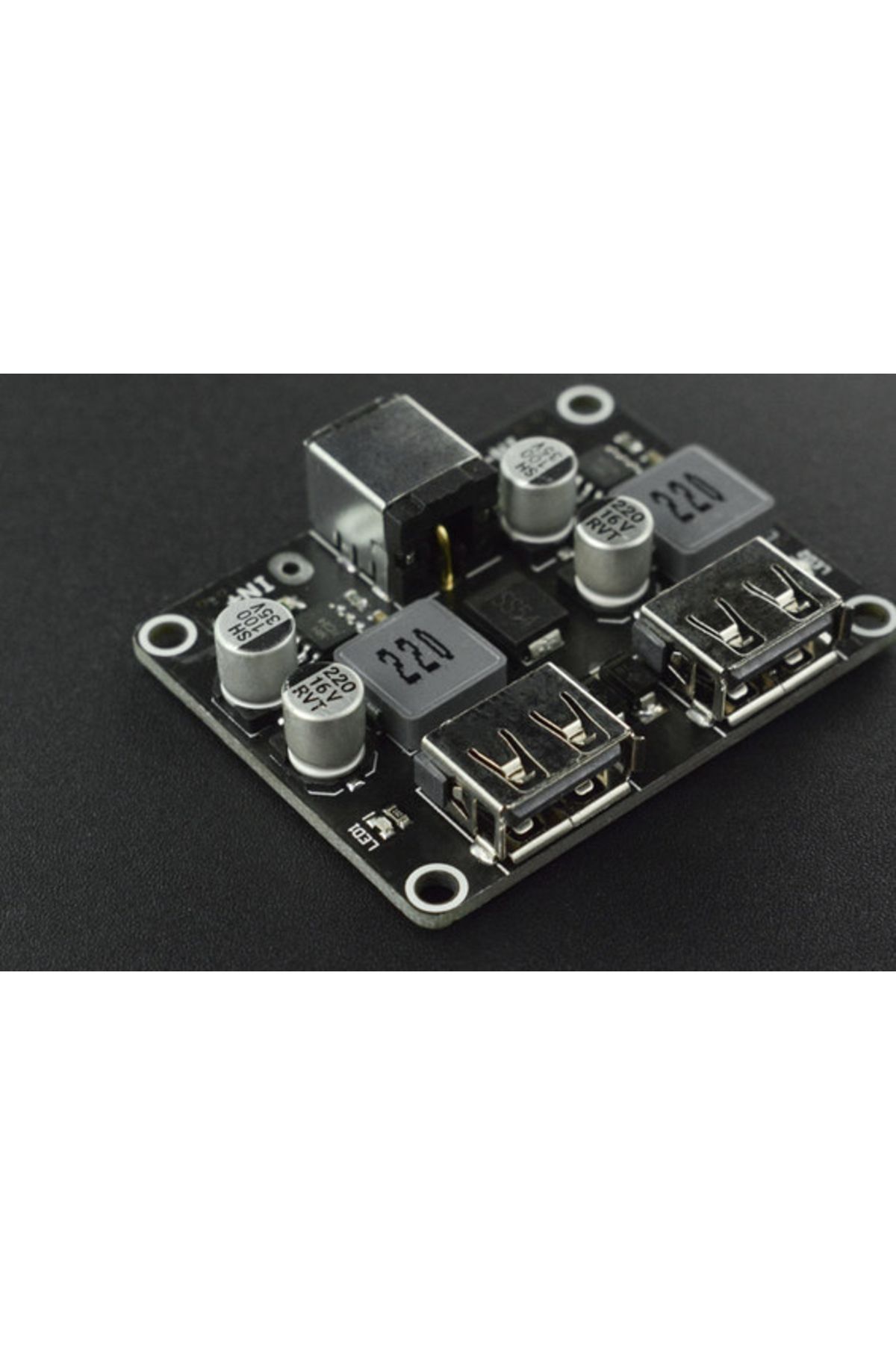 ROBOFUN-DF Robot buck module fast charging with 2 USBs 4