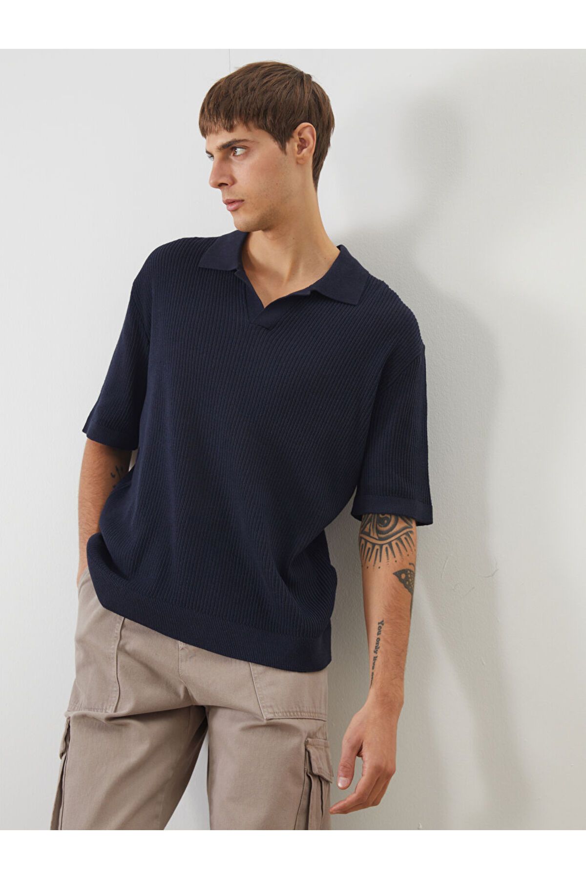 LC Waikiki Polo Yaka Erkek Triko Kazak