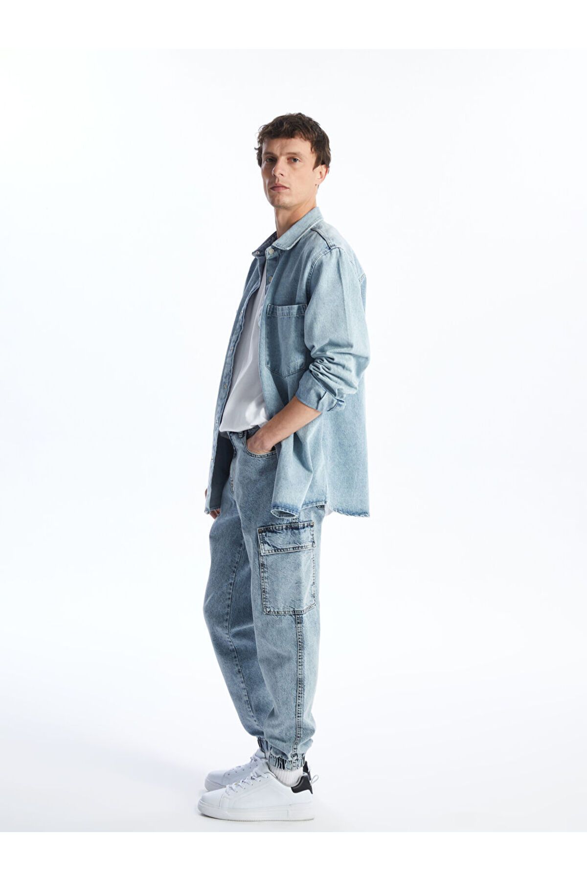 LC Waikiki 780 Jogger Erkek Kargo Jean Pantolon