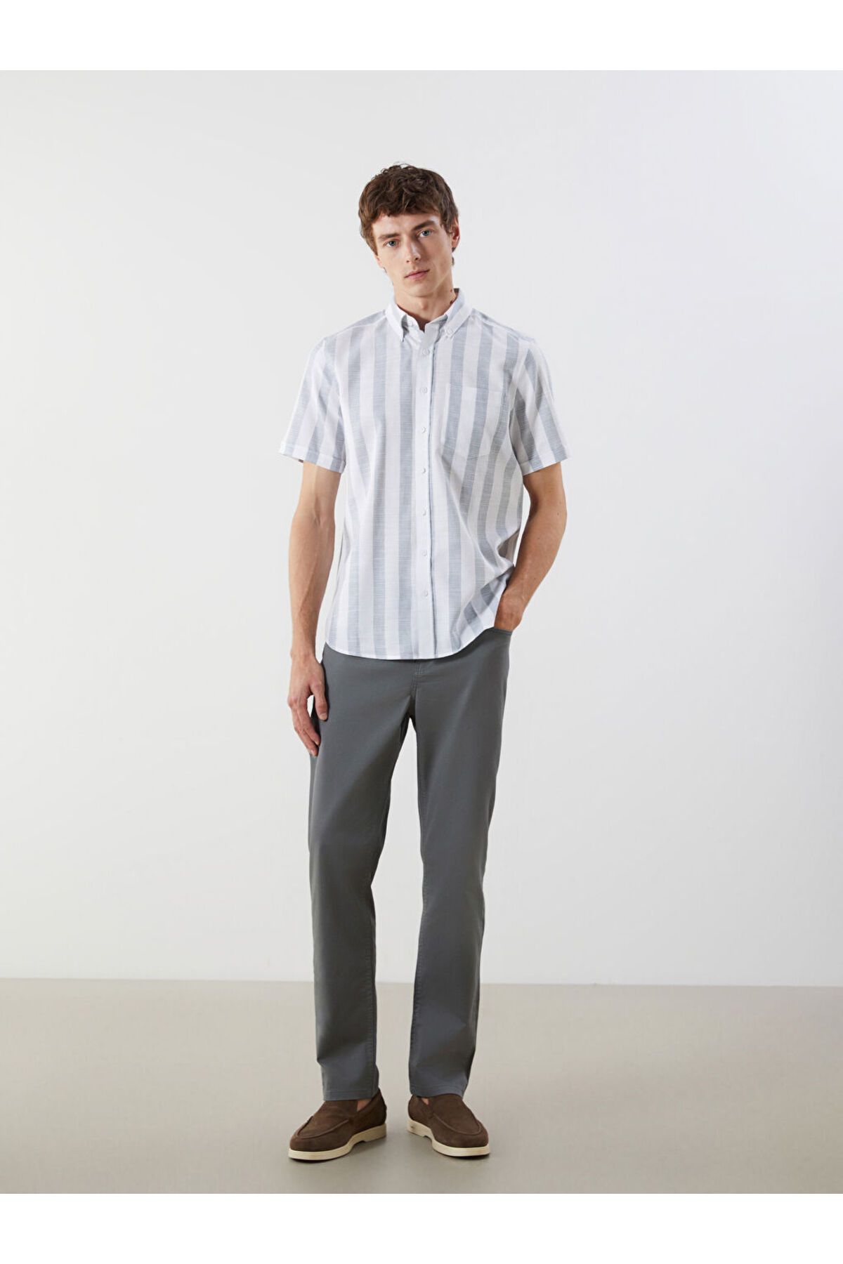LC Waikiki Standart Kalıp Gabardin Erkek Chino Pantolon