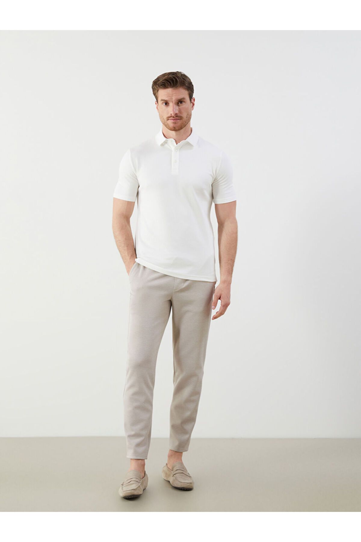 LC Waikiki Beli Bağlamalı Basic Erkek Pantolon