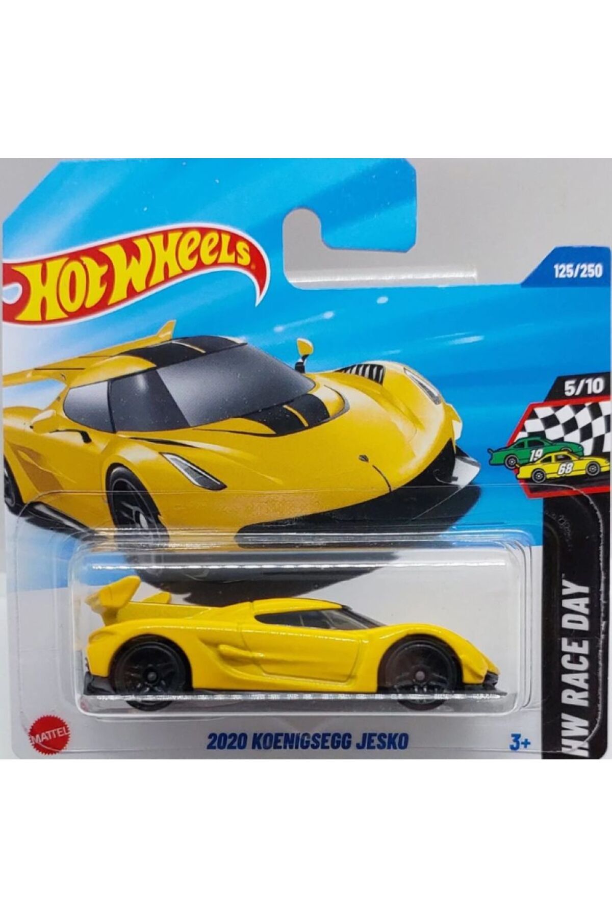 HOT WHEELS Hw Race Day 2020 Koenigsegg Jesko HYY66 5/10-125/250 Tekli Metal Araç 1/64 Ölçek