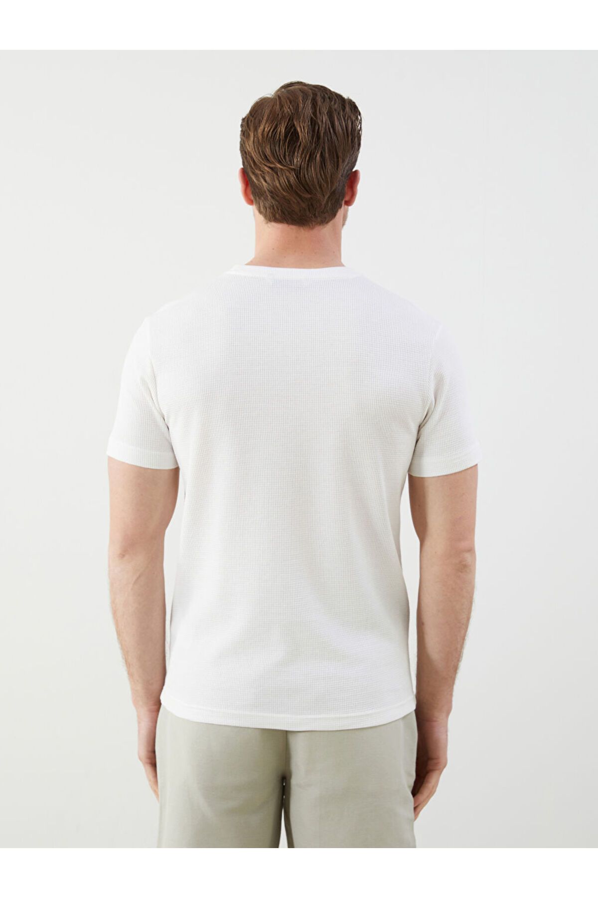 LC Waikiki-New Season Crew Neck Plain Men's T-Shirt - S5Jf99Z8 4