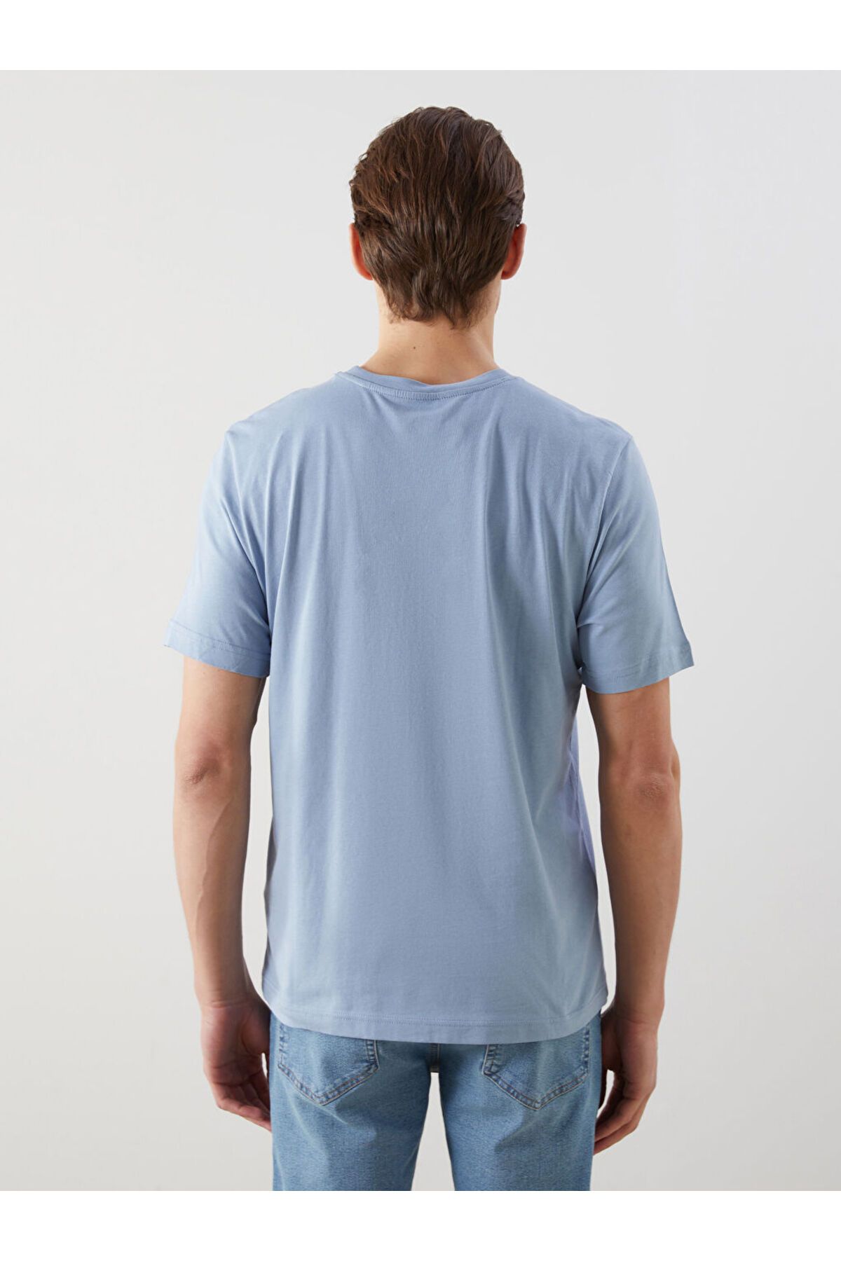 LC Waikiki-Ανδρικό Tisort με στάμπα Crew Neck New Season - S5FA51Z8 4