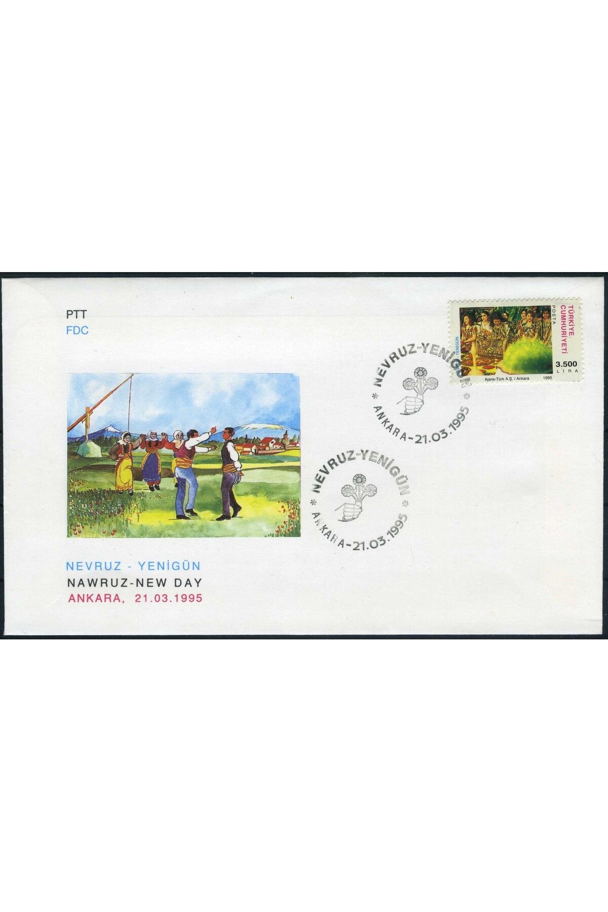 Jupiter Stamps Koleksiyon Pulları,NEVRUZ-YENİGÜN,Pullu Özel Gün Zarfı,Konsept Hediyelik,Hobiler,ASB-60154521