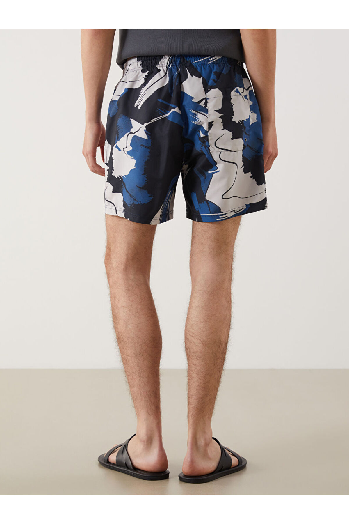 LC Waikiki-Create Your Style from Uzg Store |   Short Length Patterned Men's Swim Shorts 4