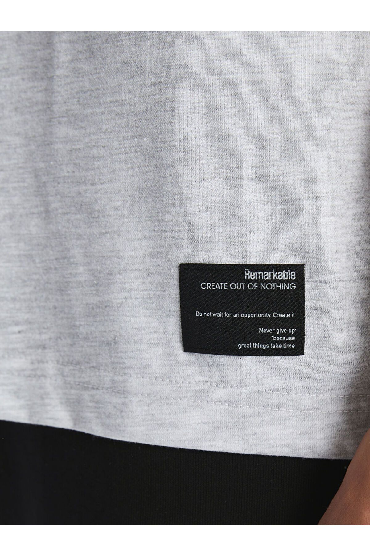 LC Waikiki-New Season Crew Neck Βαμβακερό Ανδρικό Tisort - S5N342Z8 3