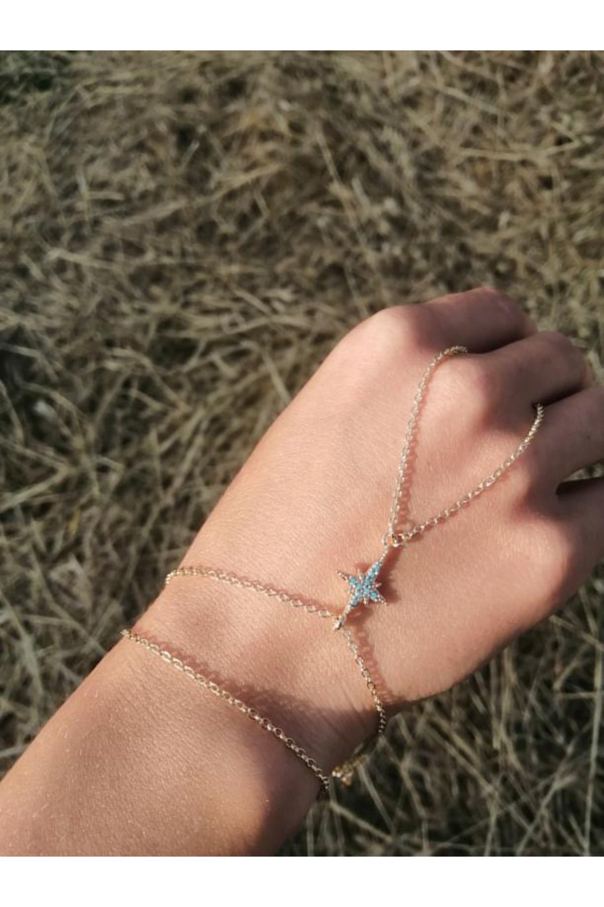 Fulyalia Aksesuar Mavi kutup yıldızı şahmeran