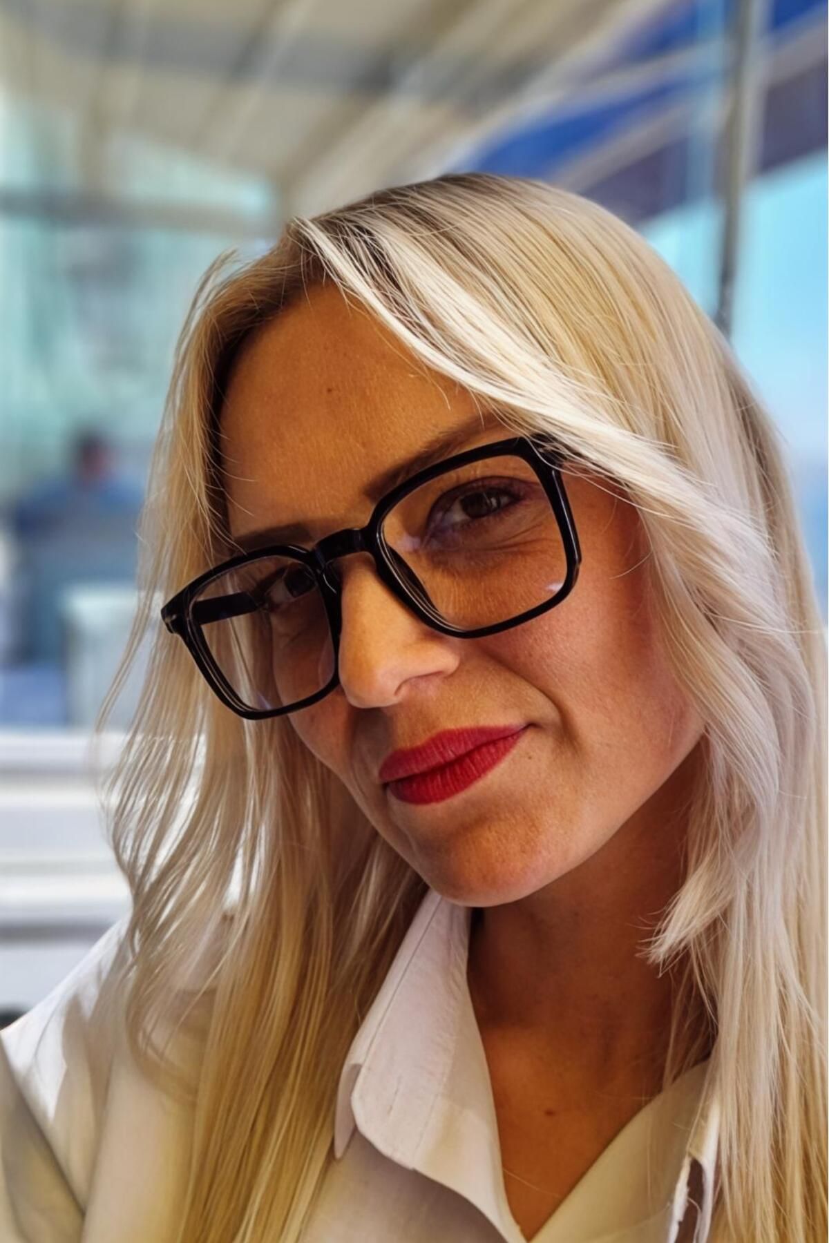 Mood Agenda Unisex Raven Mavi Işık Korumalı Dinlendirici Kare Model Ekran Gözlüğü