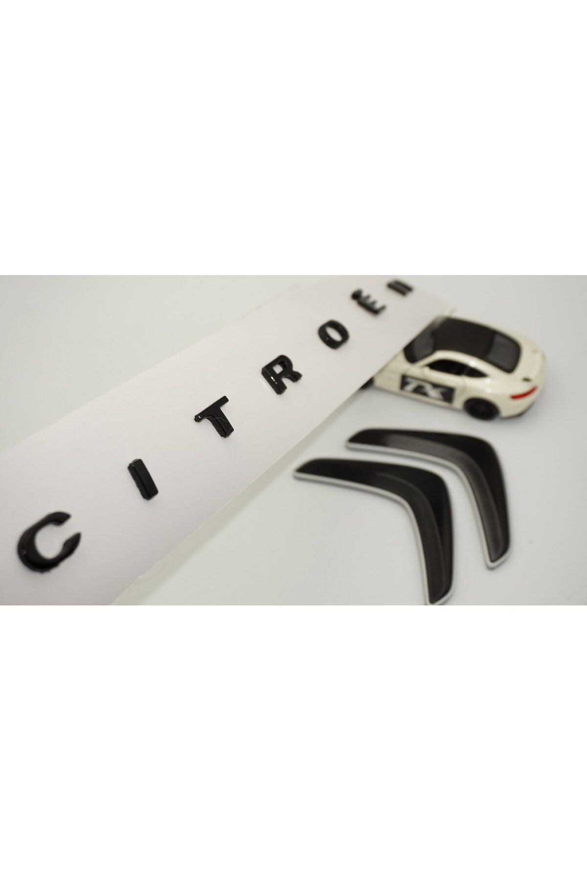 DK Tuning Citroen C4-X e C4-X Siyah Gri Bagaj Logo Arma Seti