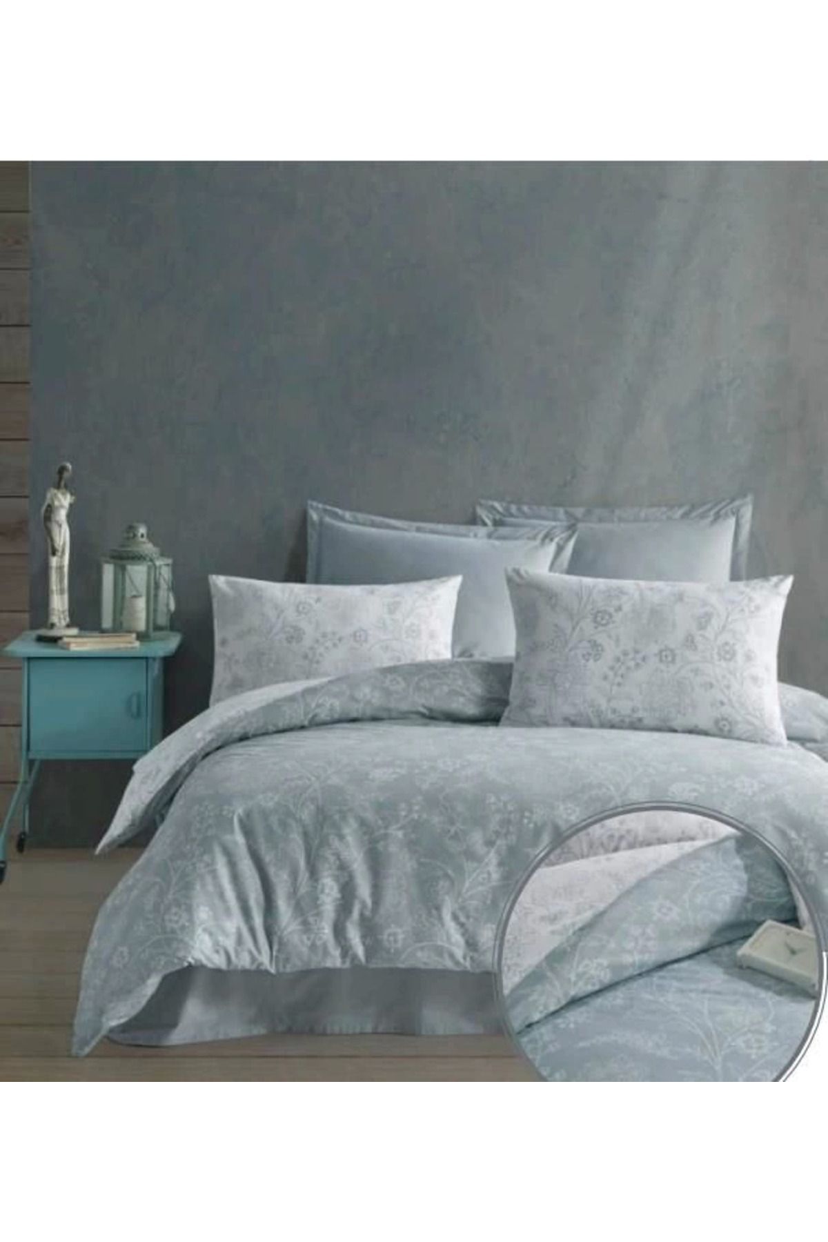 MELFSHOP Altınbaşak Creaforce Çift Kişilik Nevresim Takımı Unique Rhine