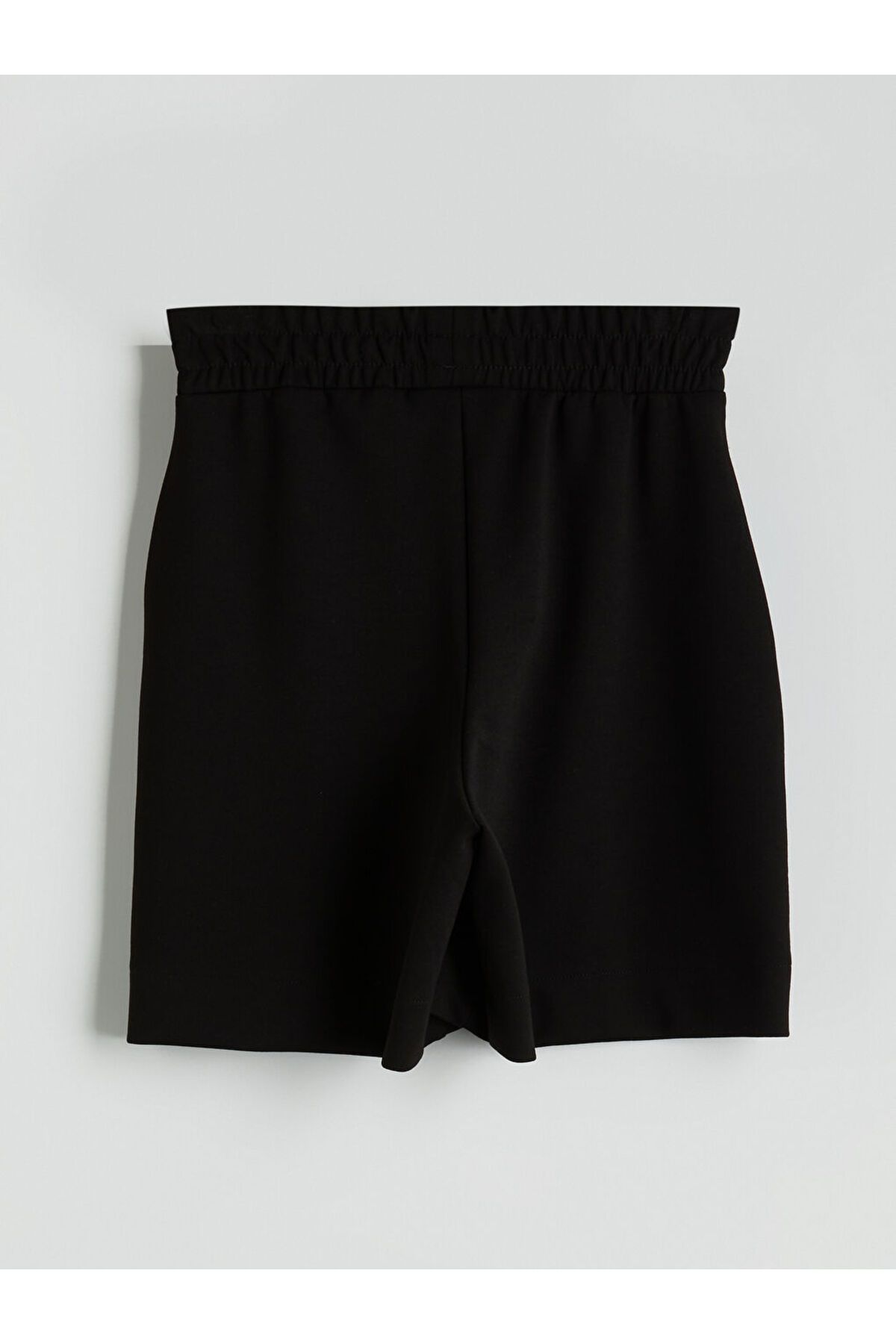LC Waikiki-Sparkling Selections from Shining Store |   Black Women's Shorts with Elastic Waist 6