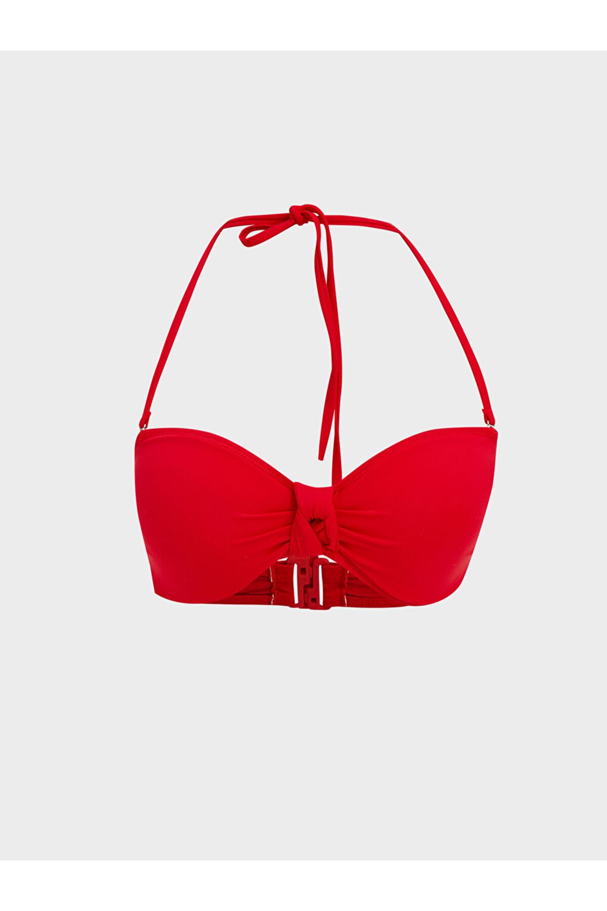 LC Waikiki Dikişli Pedli Büzgü Detaylı Kadın Bikini Üst
