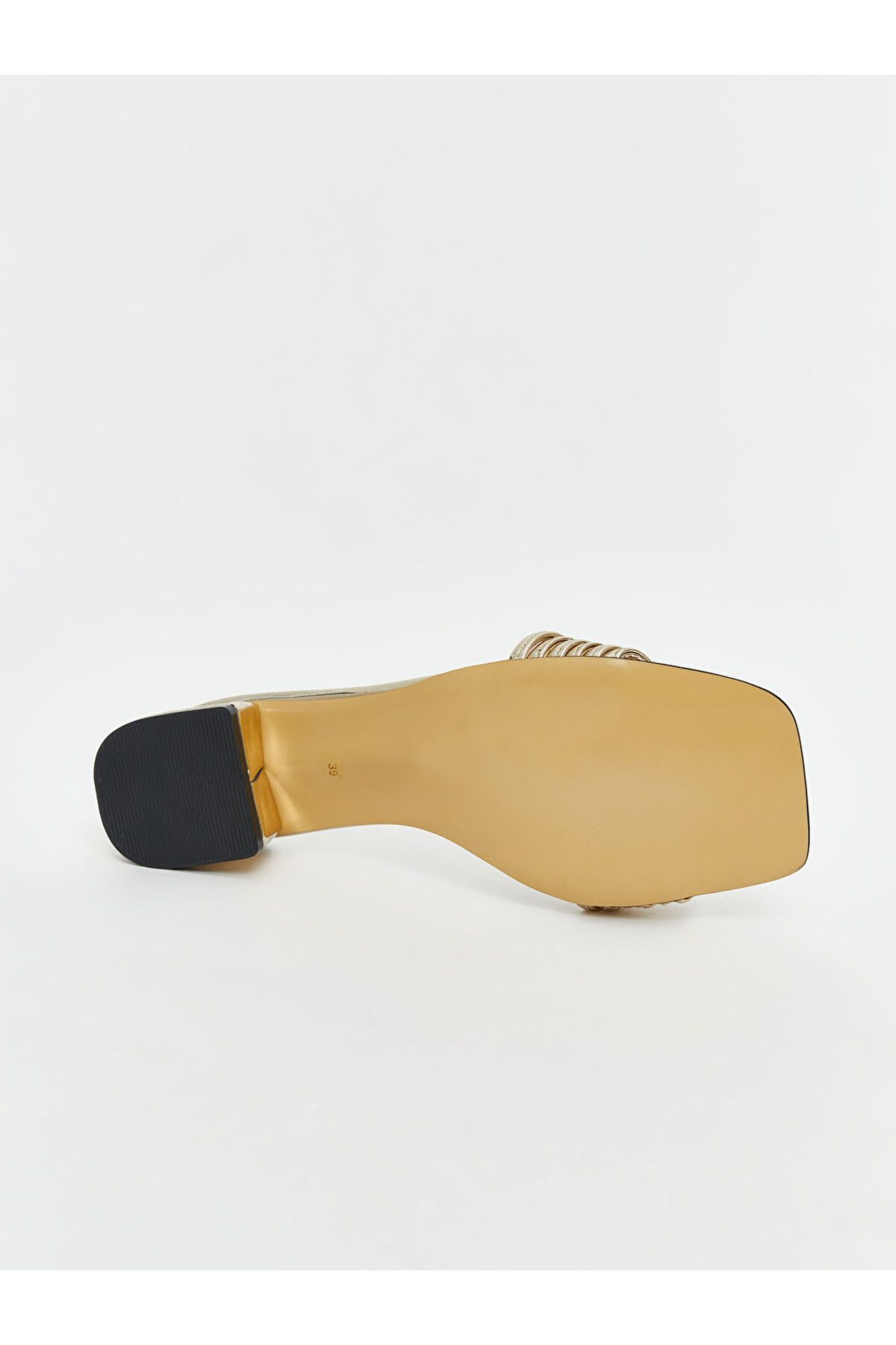 LC Waikiki-Γυναικείες παντόφλες με τακούνι LCW STEPS Sari Single Strap 4