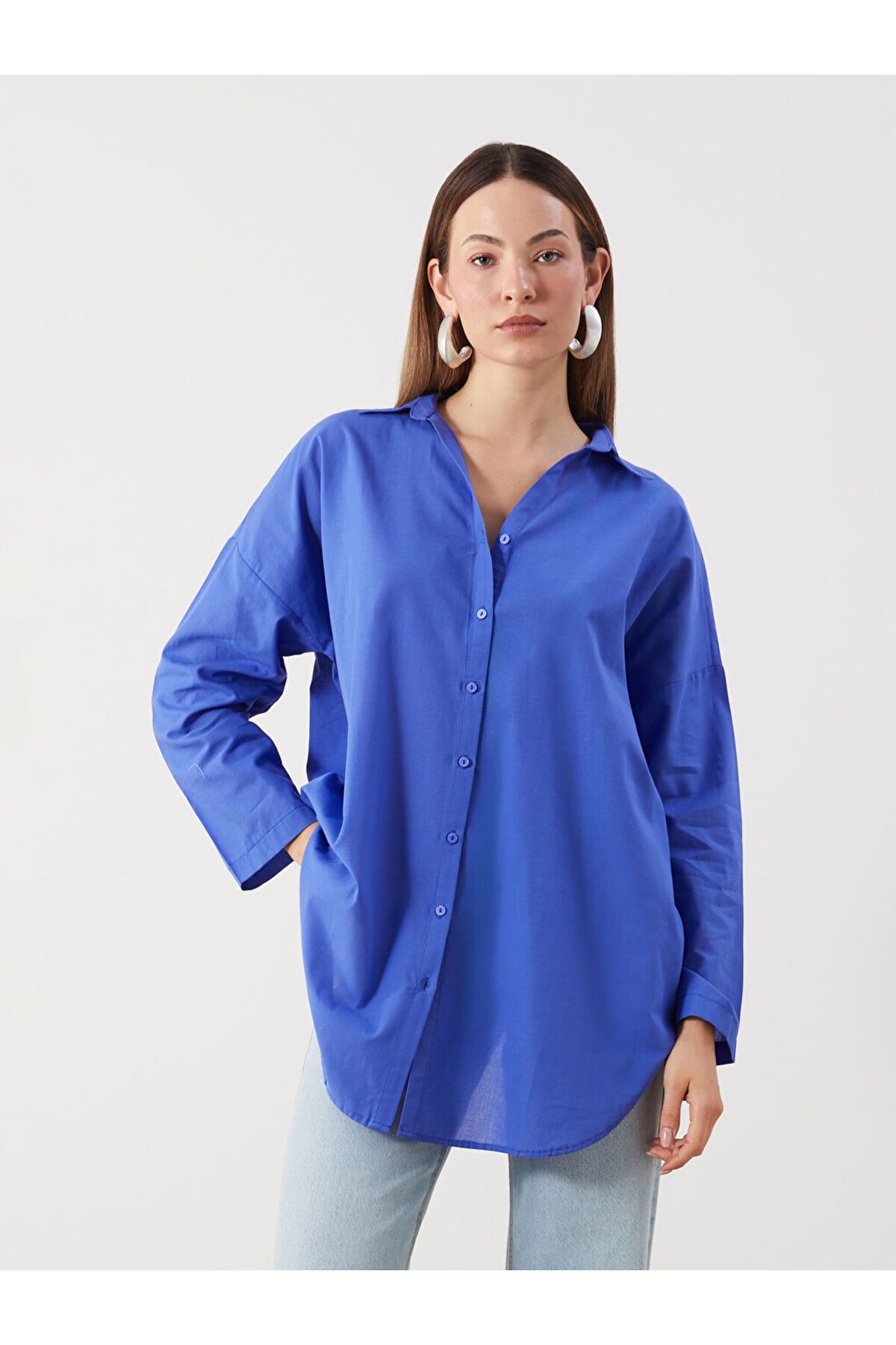 LC Waikiki Oversize Kadın Gömlek Tunik