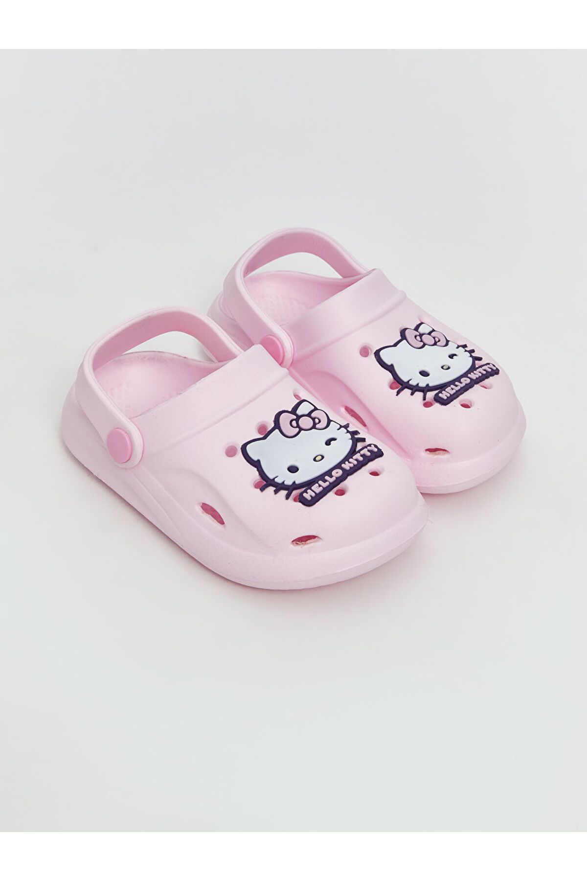 LC Waikiki LCW STEPS Pembe Hello Kitty Baskılı Kız Çocuk Plaj Sandaleti