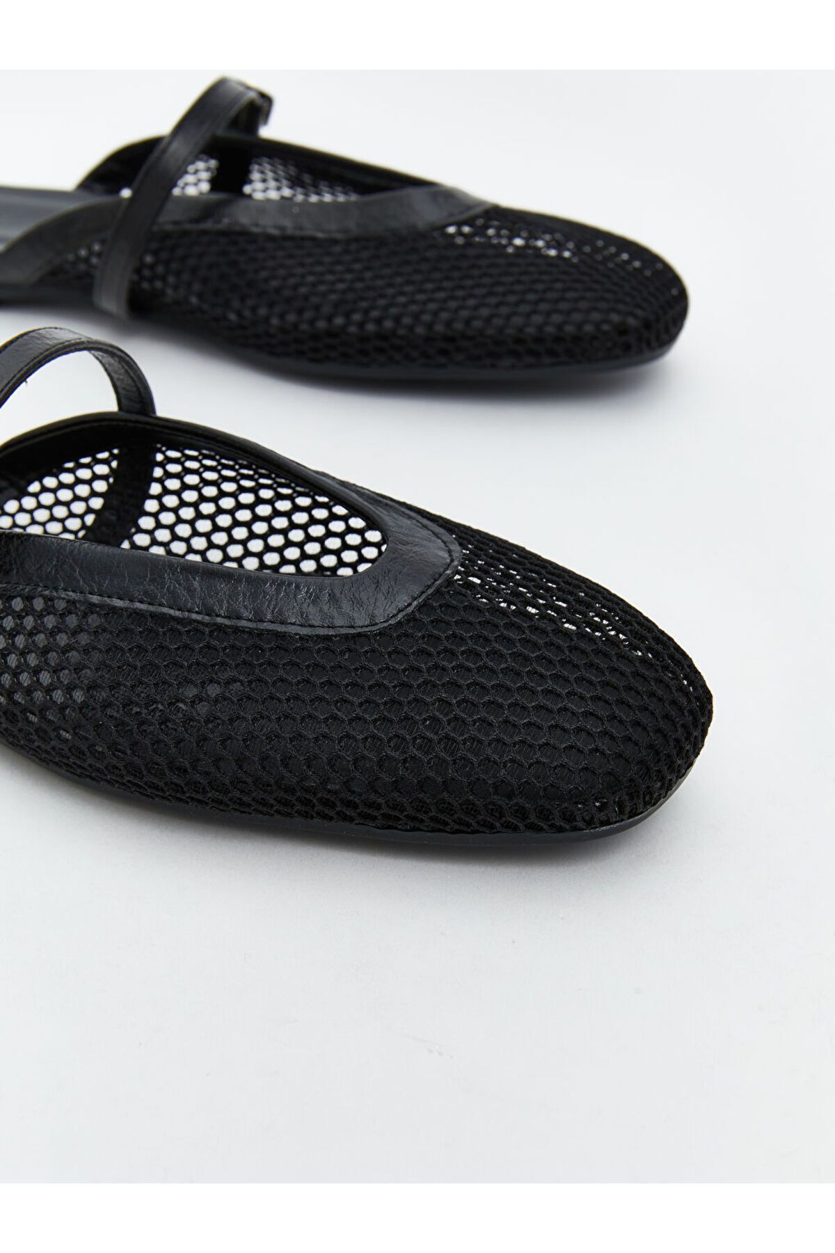 LC Waikiki-New Season Buckle Mesh Detailed Women's Slippers - S5Jh81Z8 3