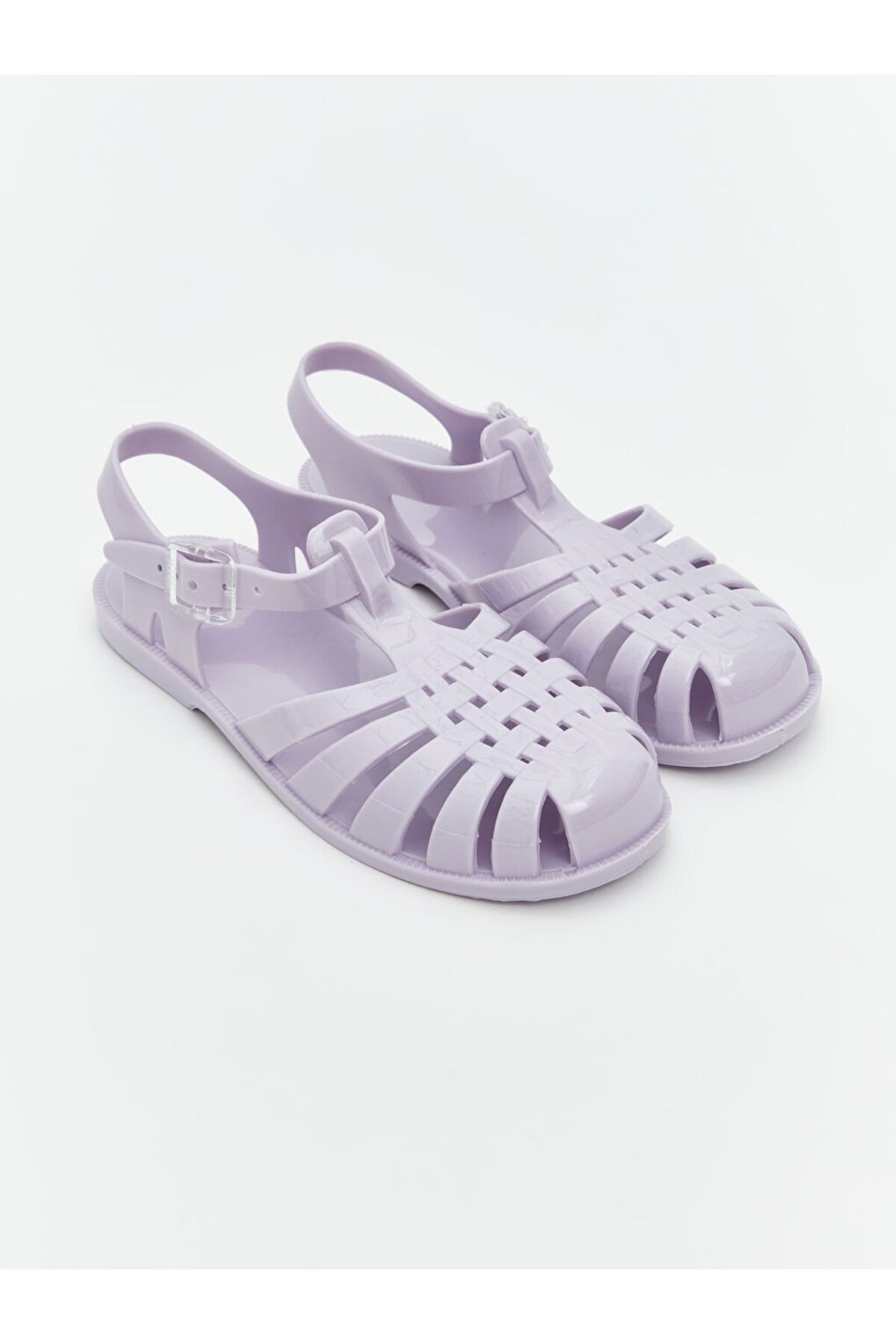 LC Waikiki LCW STEPS Lila Kız Çocuk Plaj Sandaleti