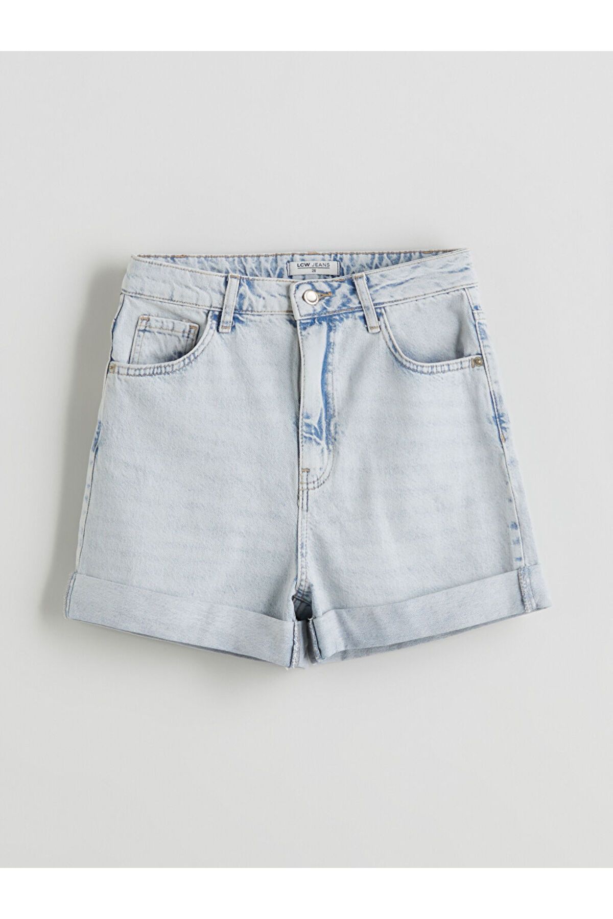 LC Waikiki Standart Fit Kadın Jean Şort