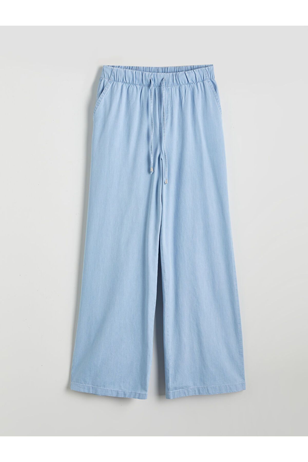 LC Waikiki Beli Lastikli Wideleg Kadın Jean Pantolon