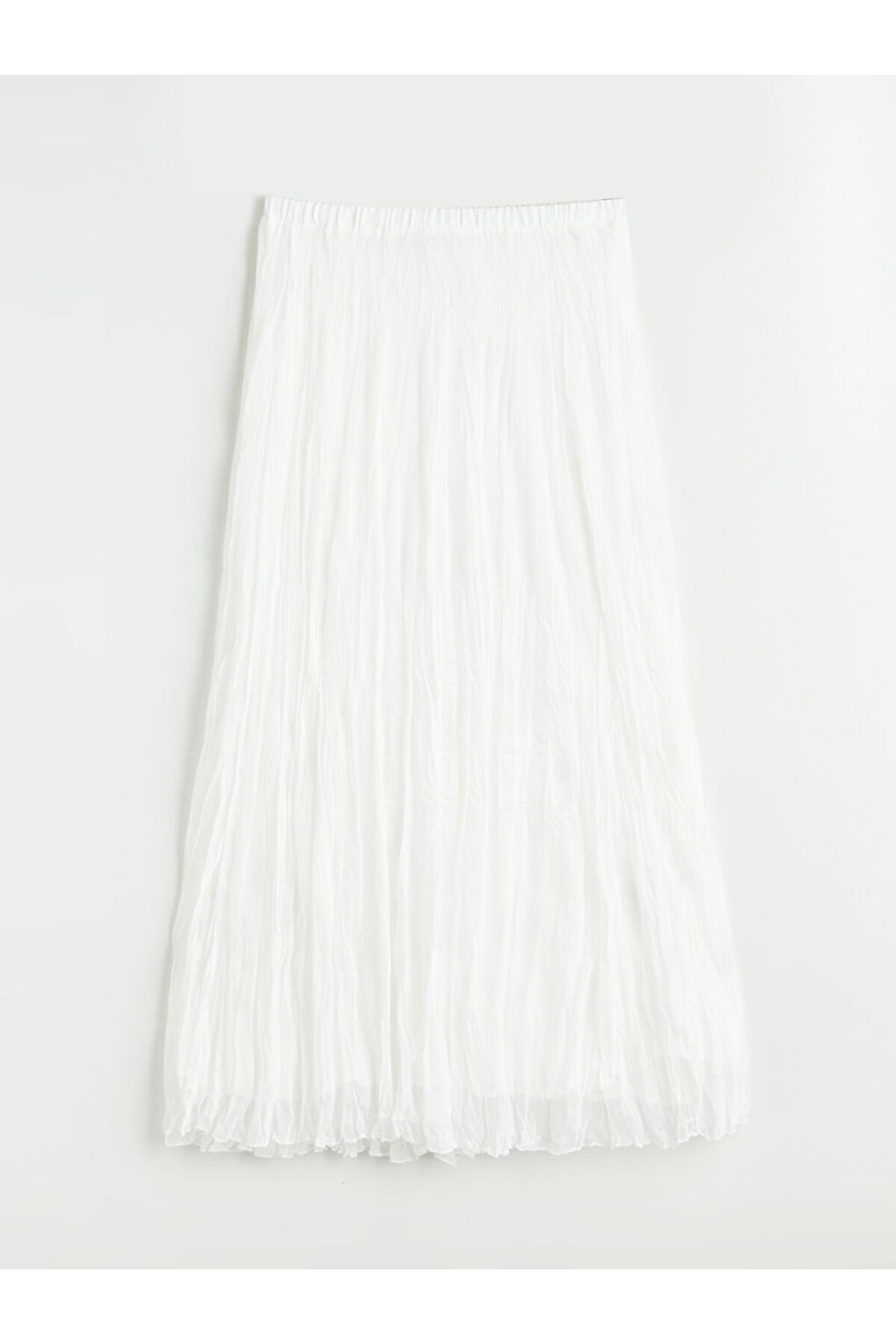LC Waikiki-Pleated Skirt with Elastic Waist 5