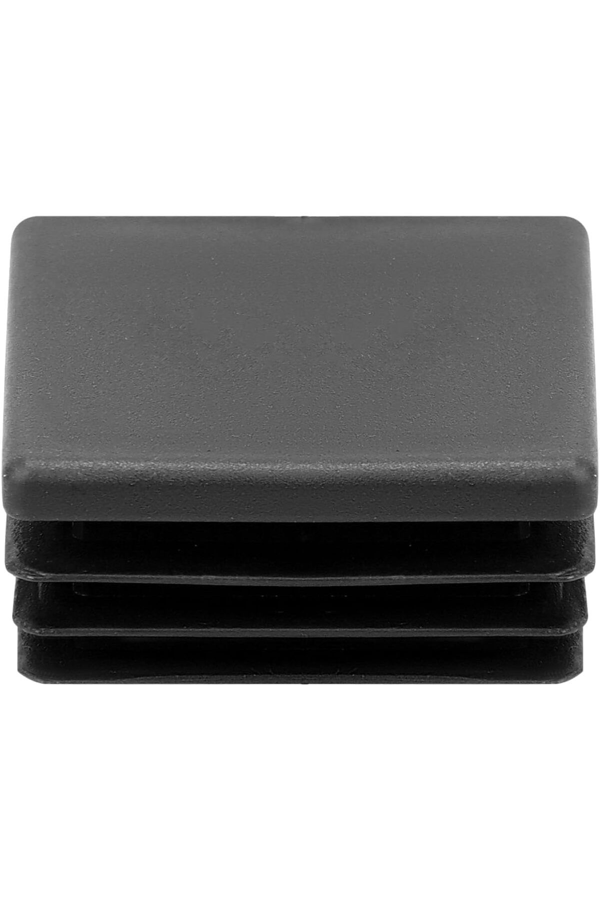 GENERAL-QWORK 20 PCS 40 x 40 mm Black Plastic Square Plugs for Square Tube, Anti-Scratch, Rectangular End Pl 3